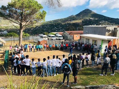 Die Community von Sakhisizwe in Hout Bay bei Kapstadt.