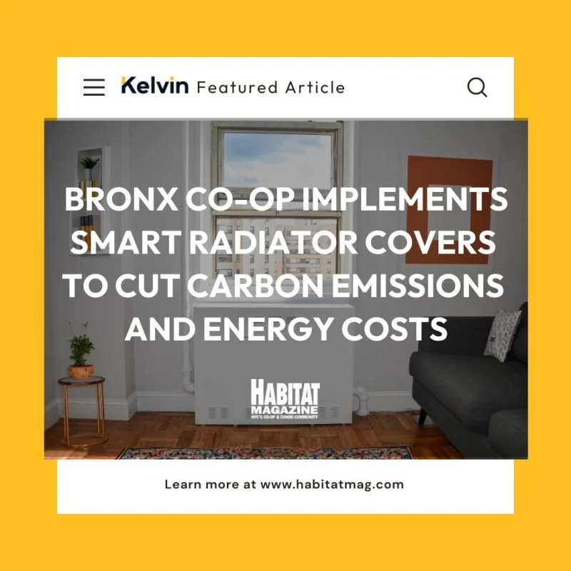 [Habitat Magazine] Bronx Co-Op Implements Smart Radiator Covers to Cut Carbon Emissions and Energy Costs