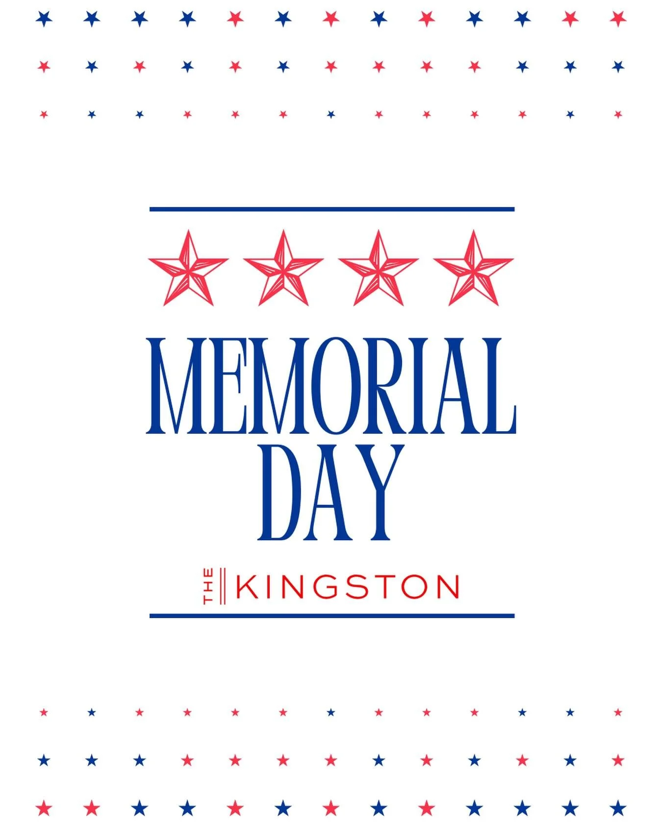 Wishing you a safe and relaxing Memorial Day 🇺🇸
Today we honor and remember those who served ❤️🤍💙