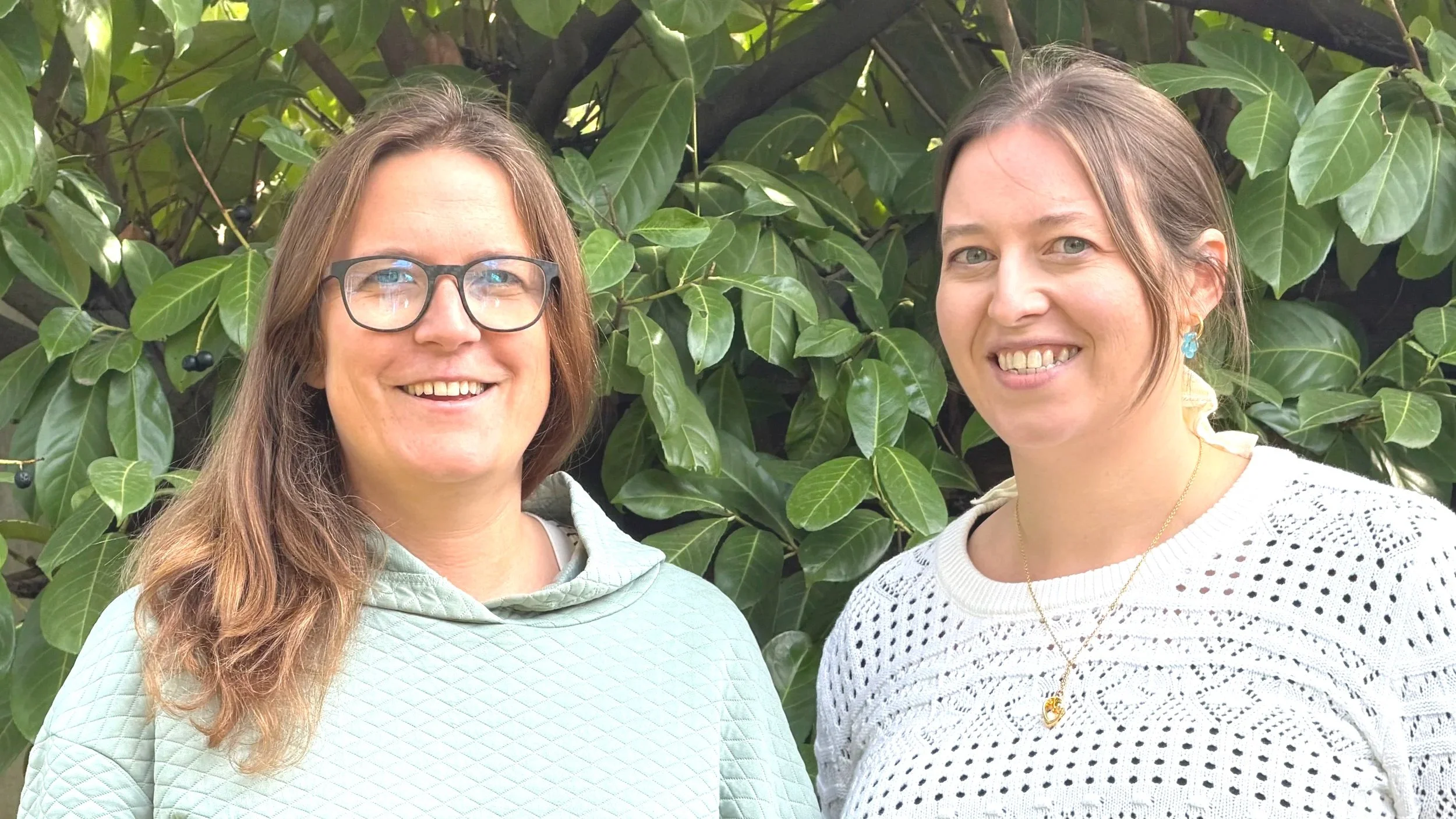 Hannah and Fi, the teachers and examiners behind Simplex Maths