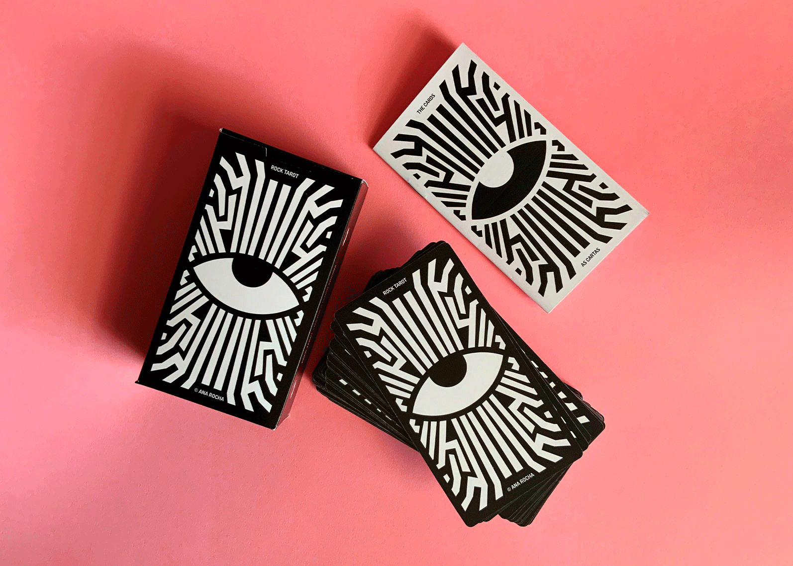 rock tarot — illustration & design