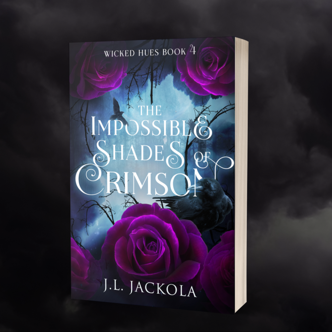 The Impossible Shades of Crimson, Wicked Hues Book Four, Signed Paperback
