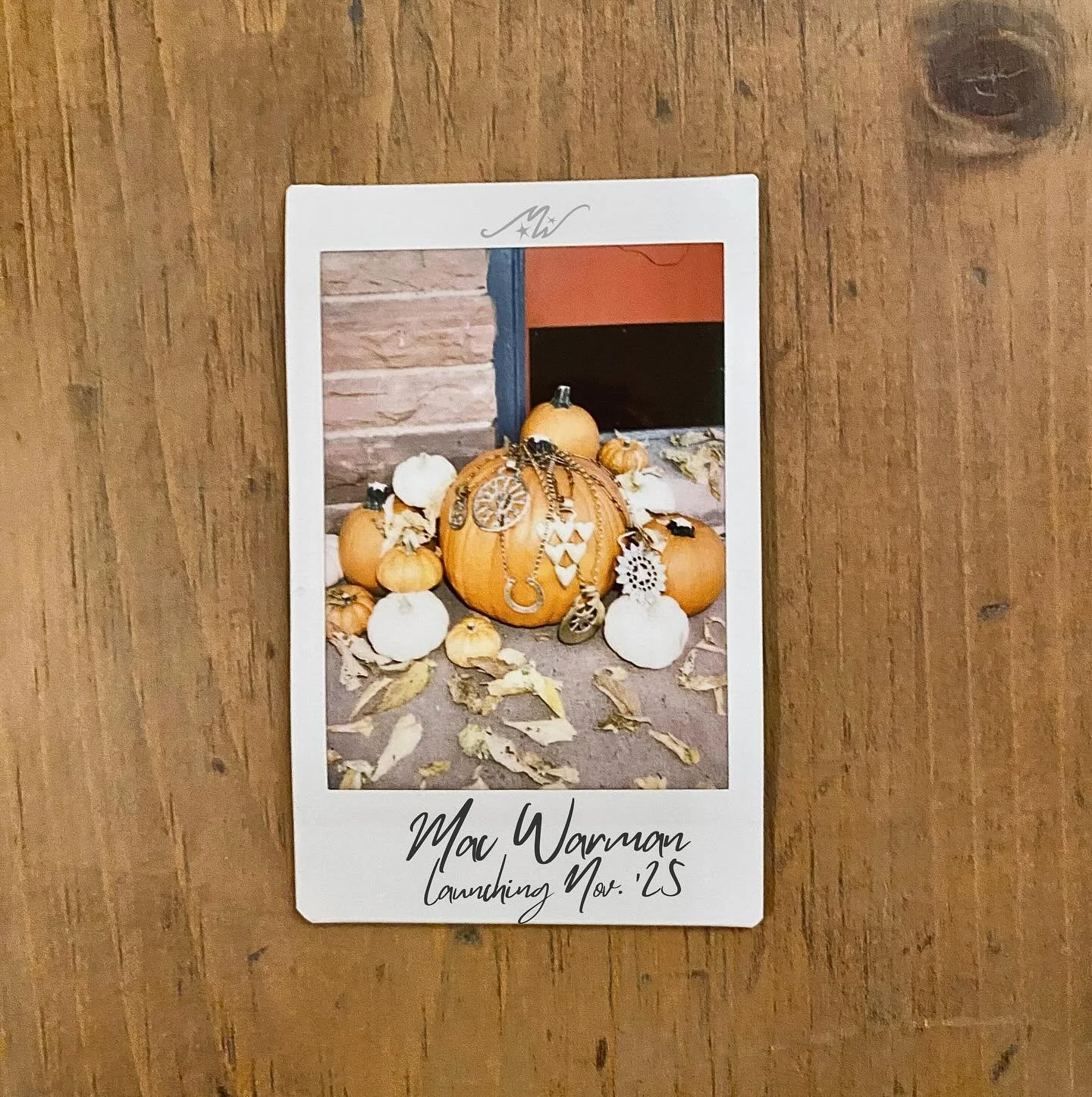 Thanksgiving is right around the corner--and so is our launch!! On Tuesday, November 25, our first collection will launch online for purchase! In the meantime, plan your holiday shopping and visit us at our upcoming holiday markets (linked online on 