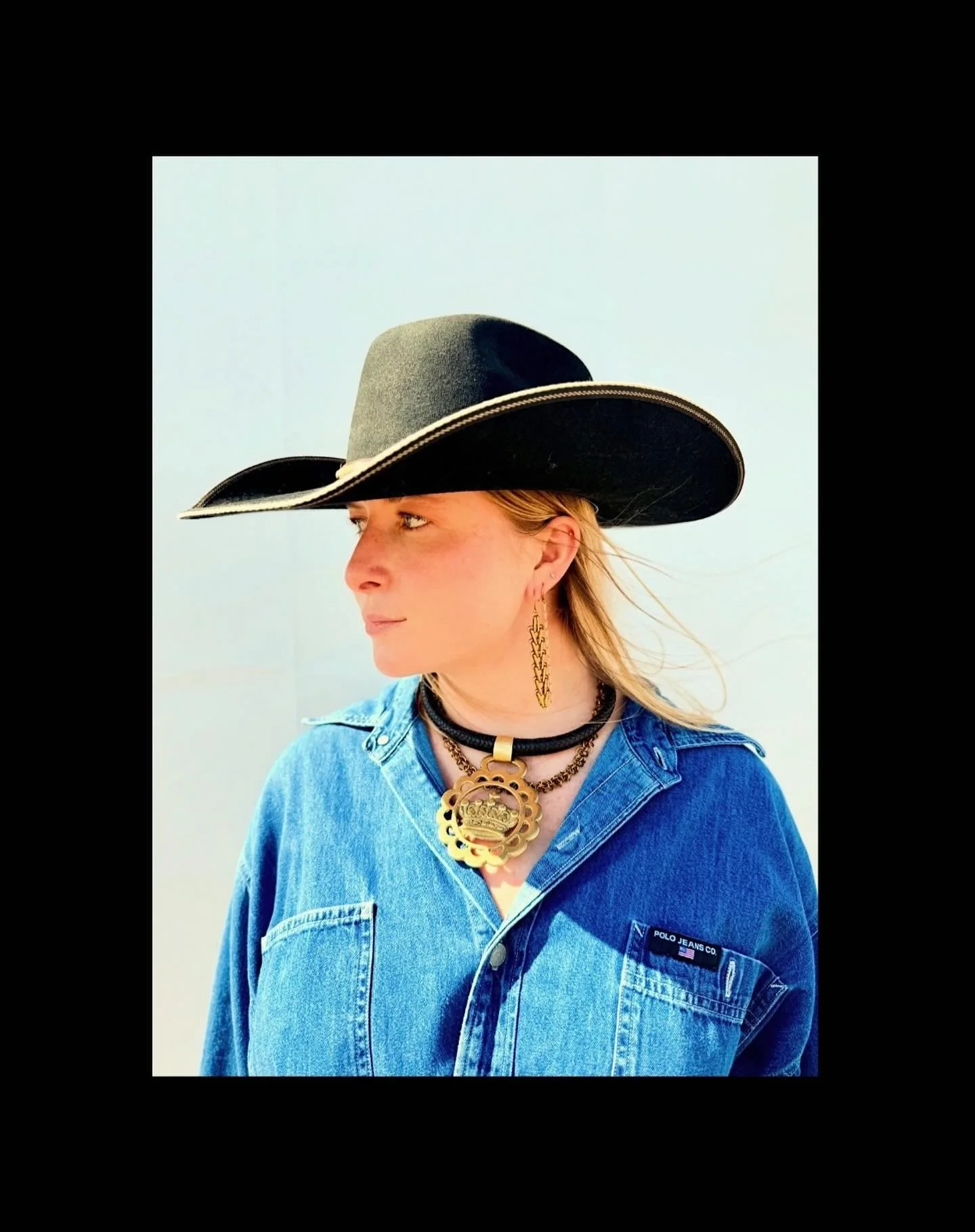 ◾️Make a statement with our horse brass medallion necklaces ◾️ Visit us at @thearborsroundtop Tent D this week through March 28th to find your perfect piece. #roundtop #roundtoptx #roundtopantiqueshow #westernstyle