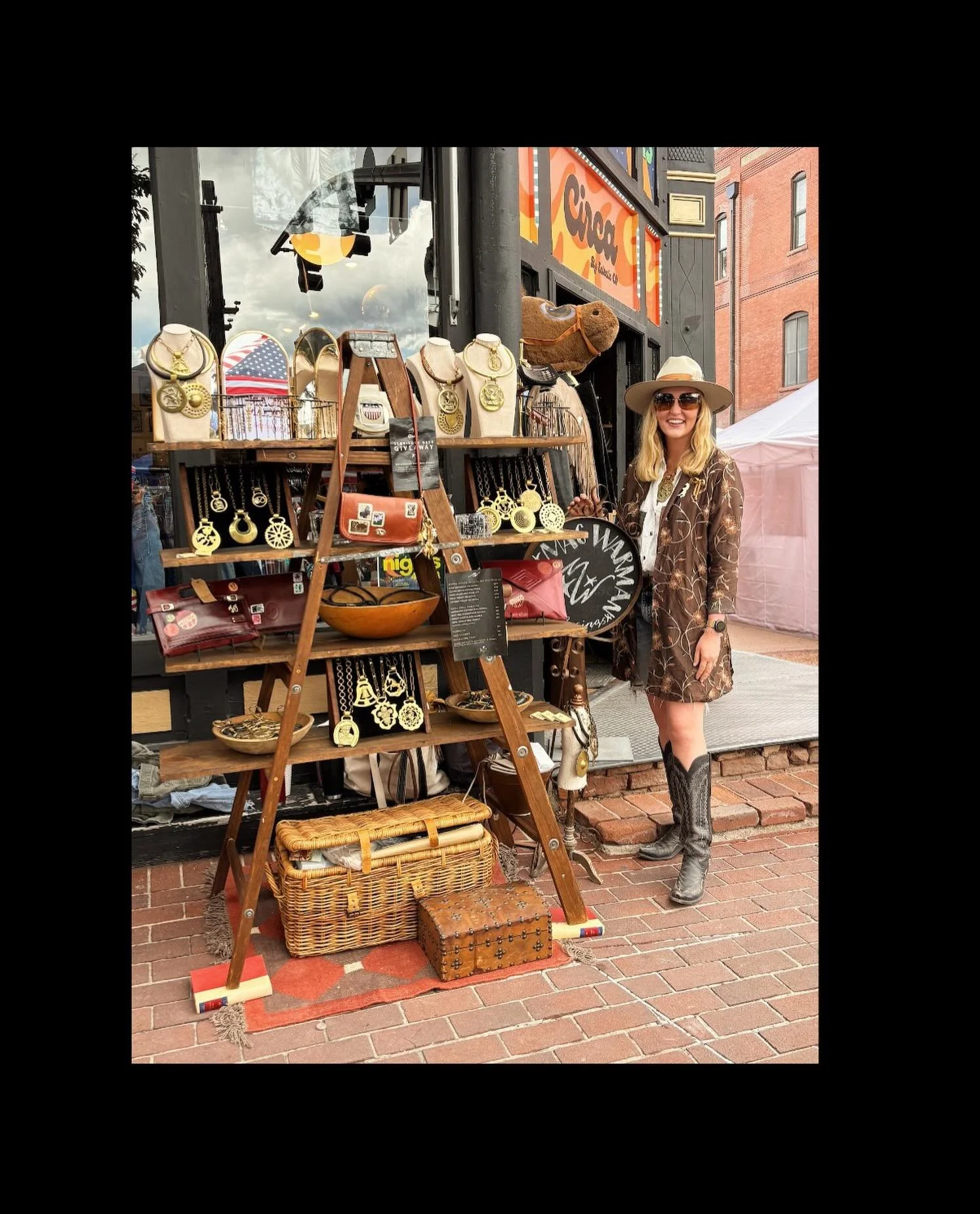 Territory Days ◾️ Yesterday was great and we're back again for another day today! Come see us outside @circa.vintage.shop or if you can't make it out, you always stop at Circa to shop our latest musings! #territorydays #coloradosprings