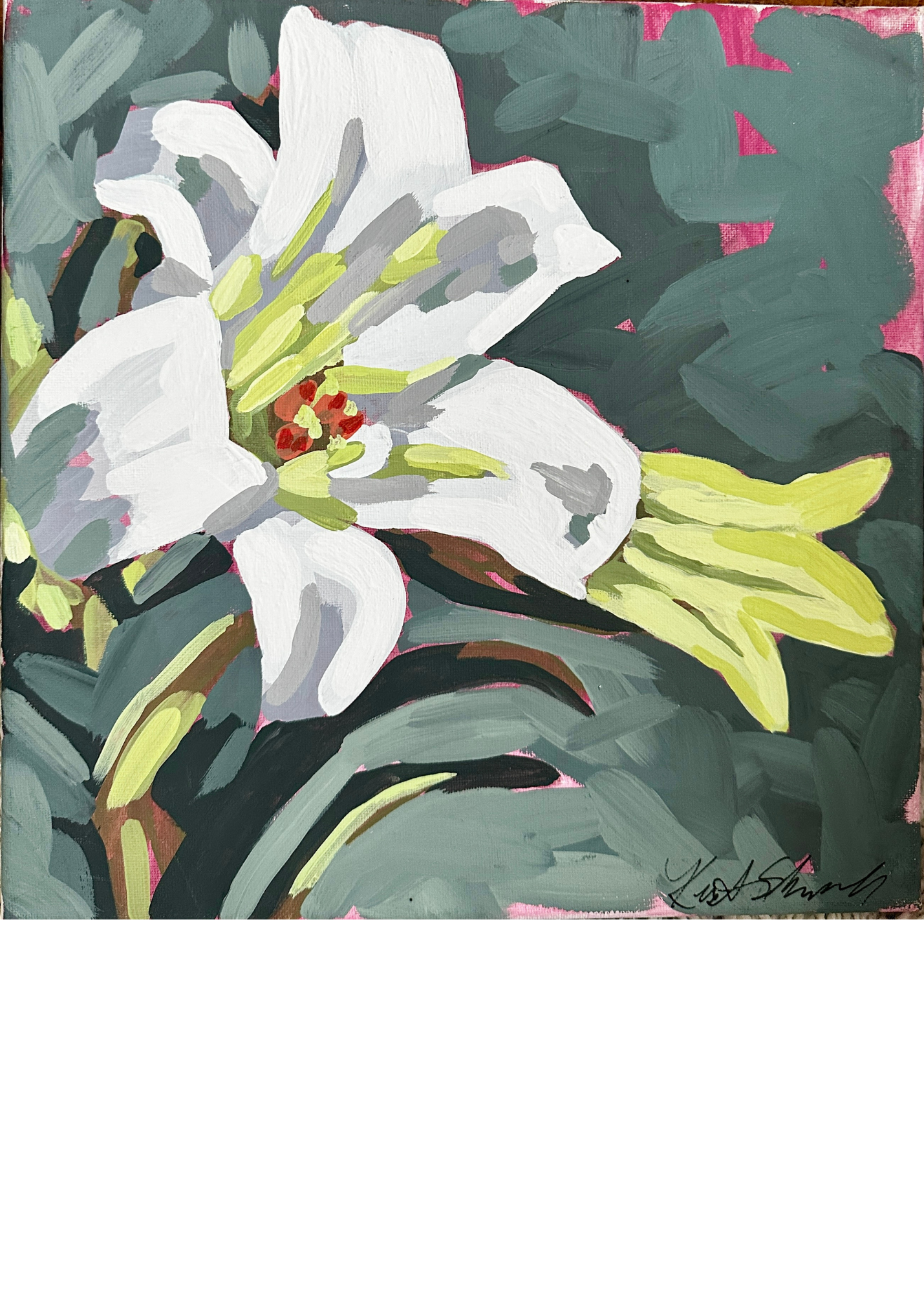 White Lily - Print
