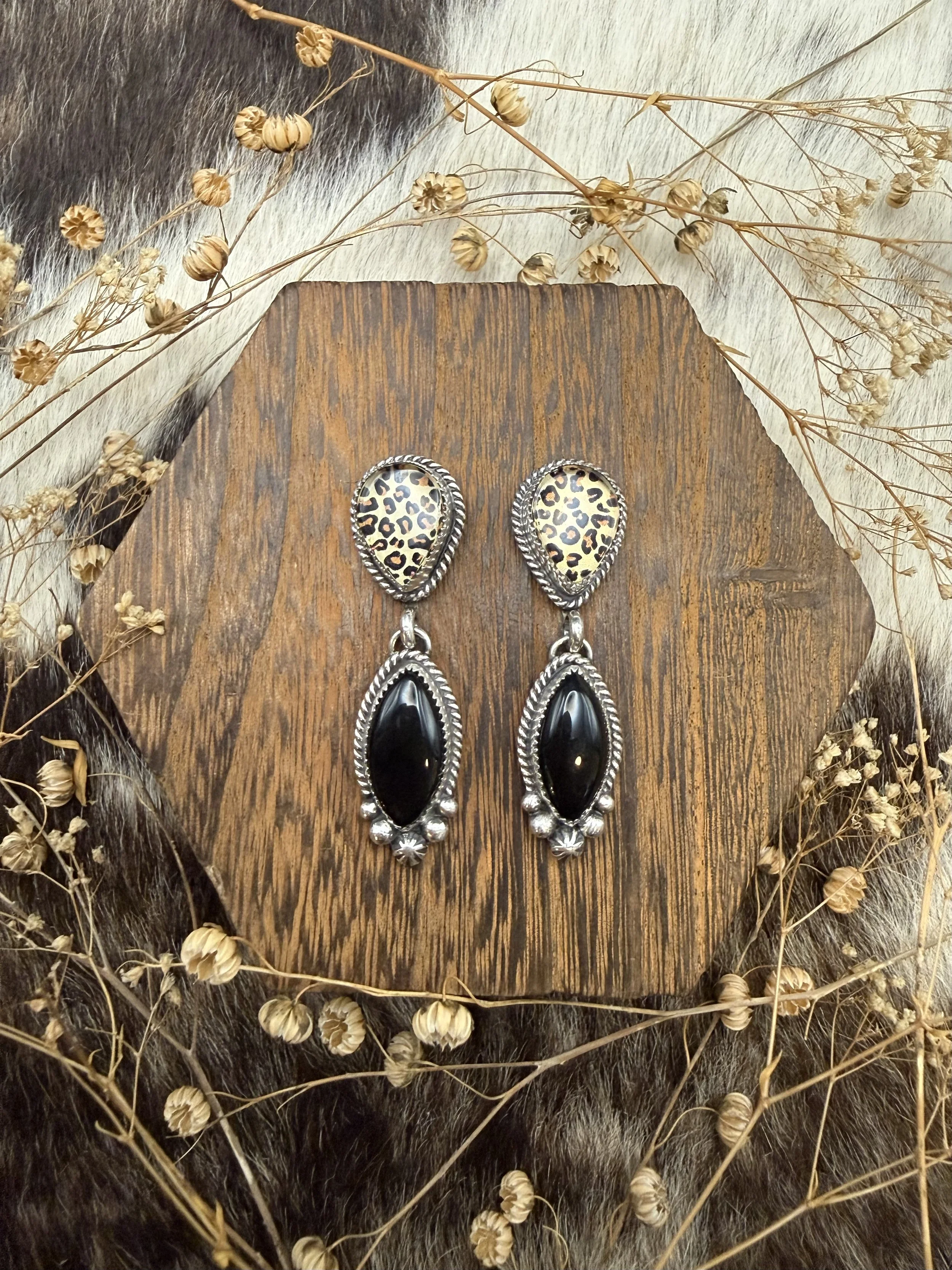 Black Onyx & Cheetah Print