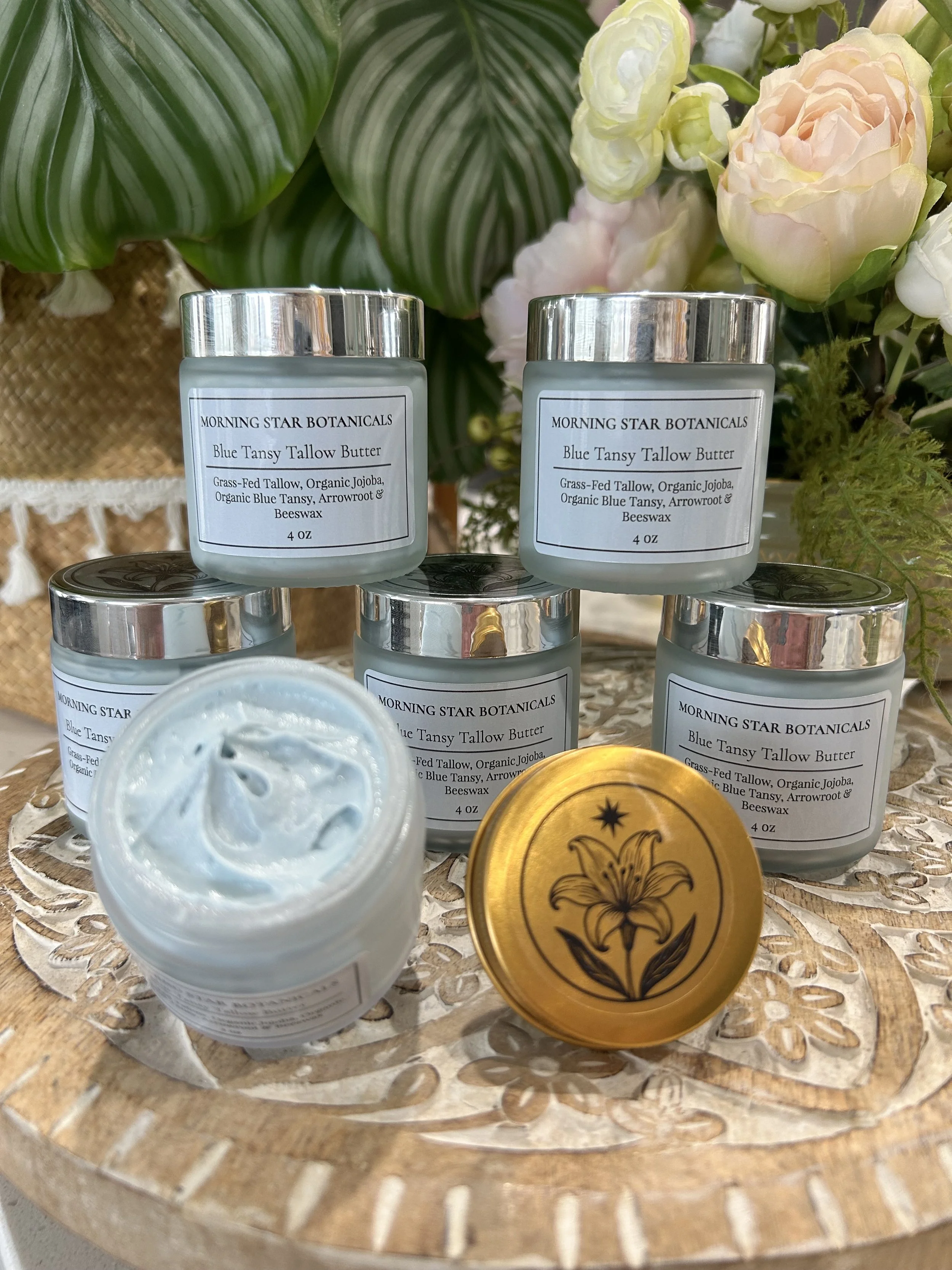 Blue Tansy Whipped Tallow Butter (Face & Body)