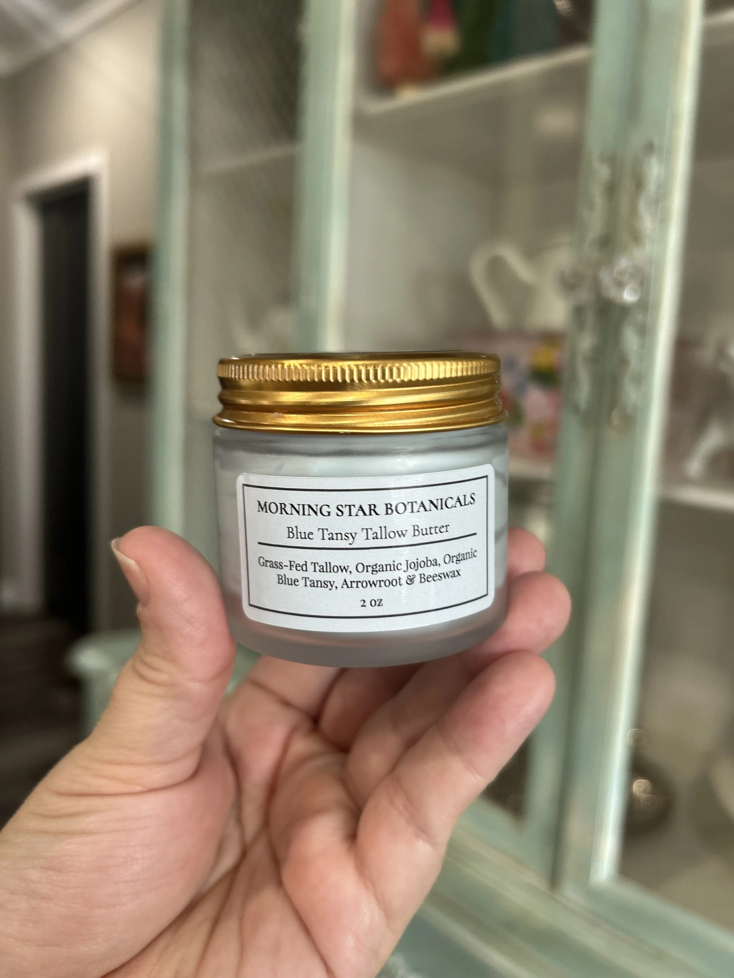 Blue Tansy Whipped Tallow Butter (Face & Body)