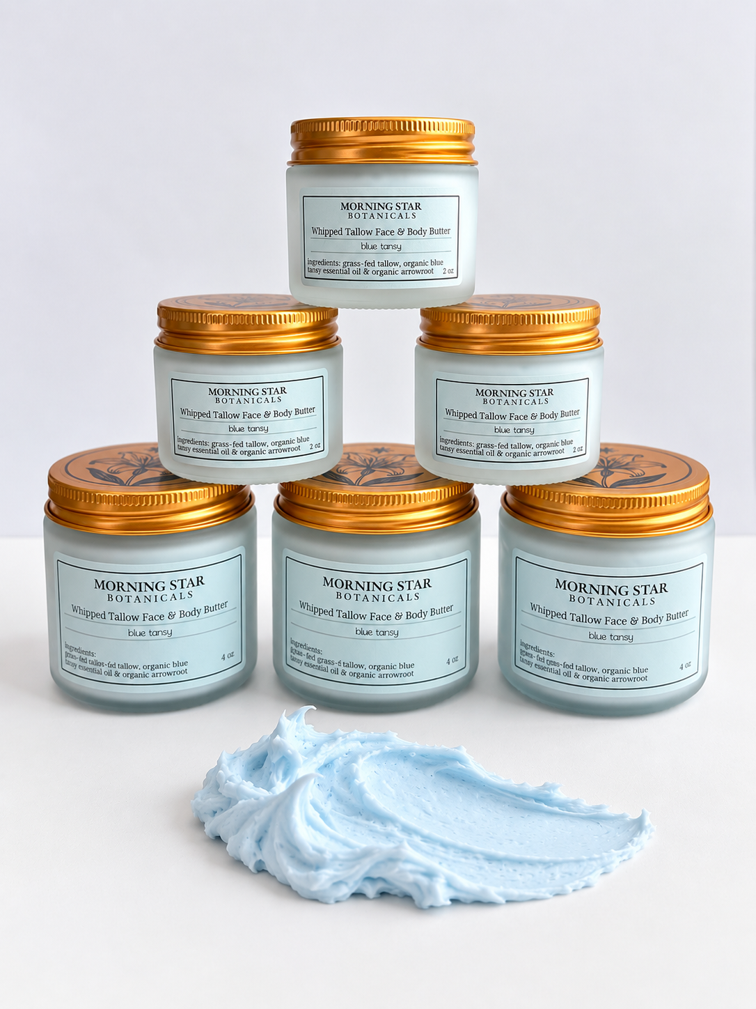 Blue Tansy Whipped Tallow Butter (Face & Body)