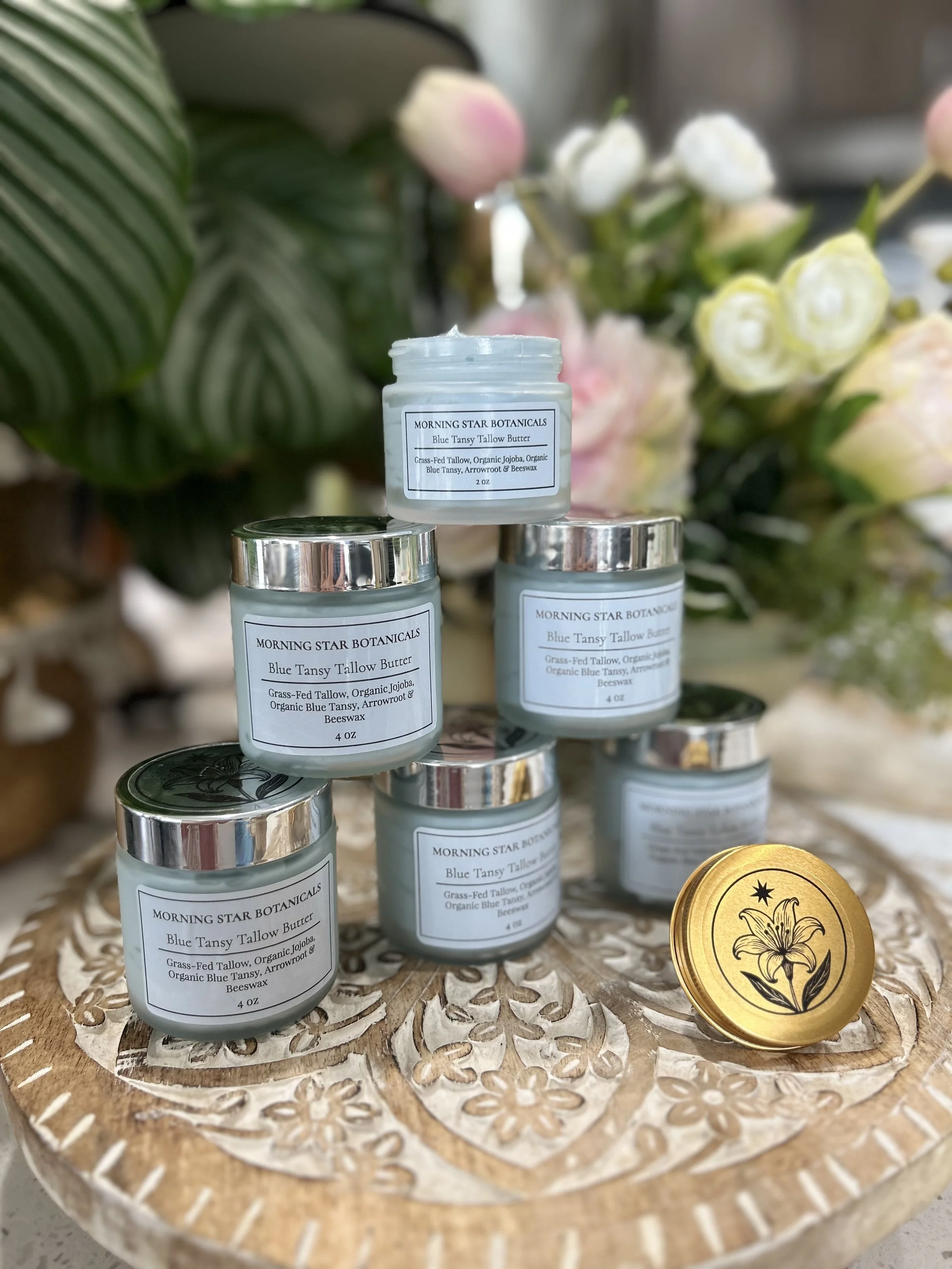 Blue Tansy Whipped Tallow Butter (Face & Body)