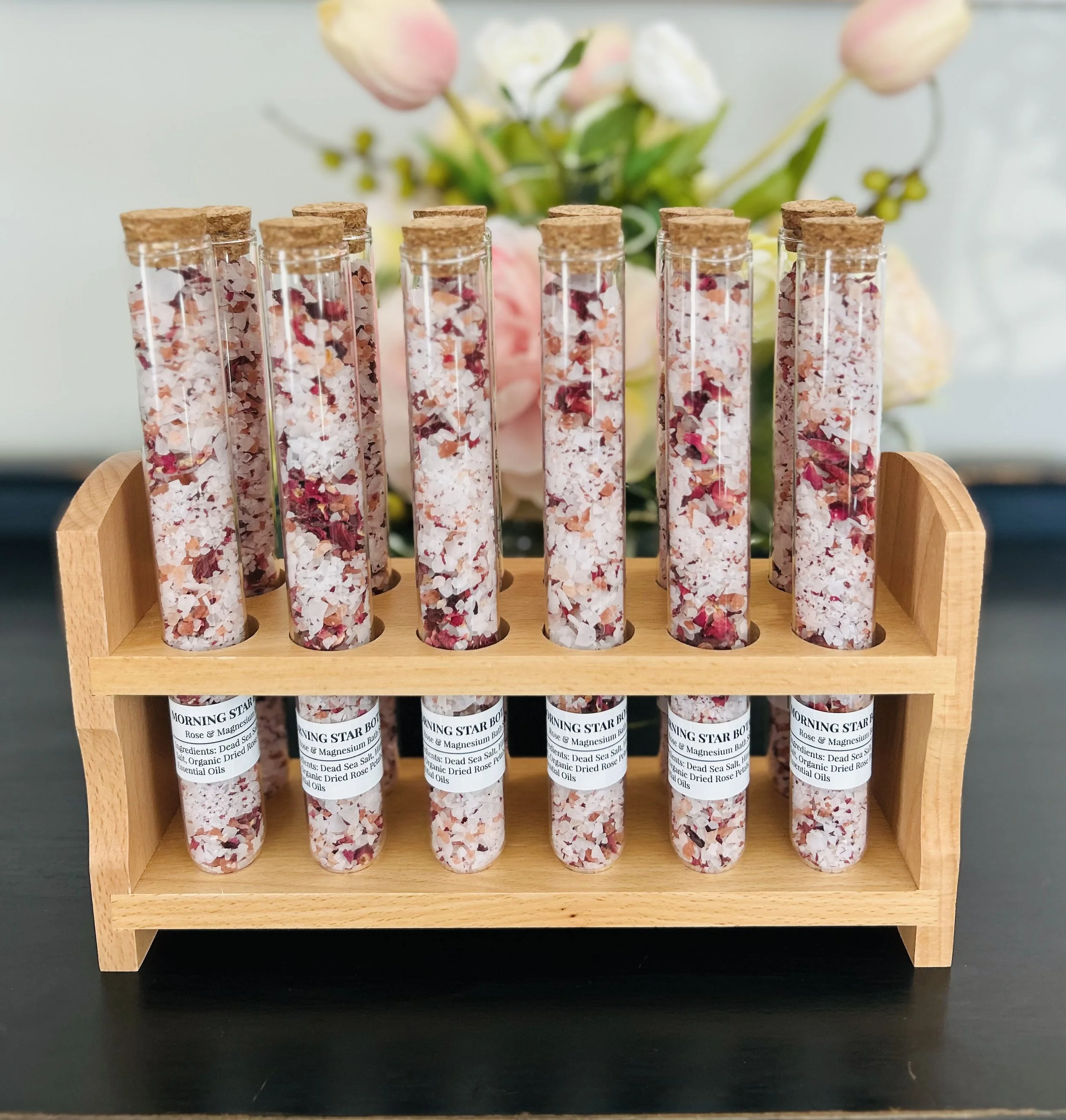 **NEW** Rose Bath Salt Soak