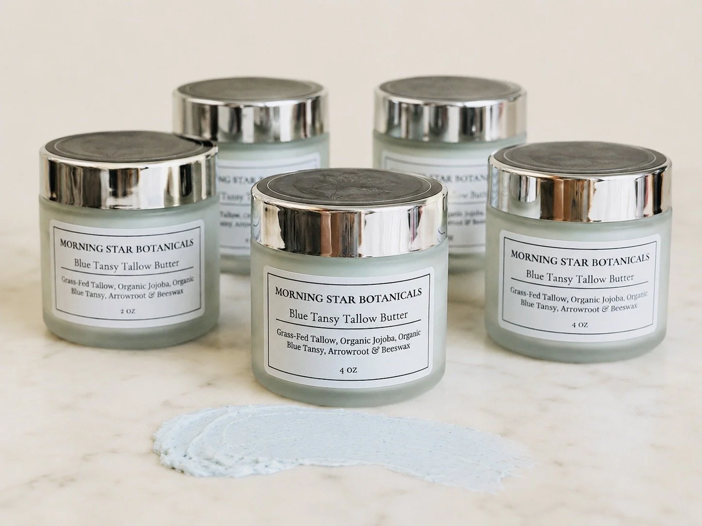Blue Tansy Whipped Tallow Butter (Face & Body)