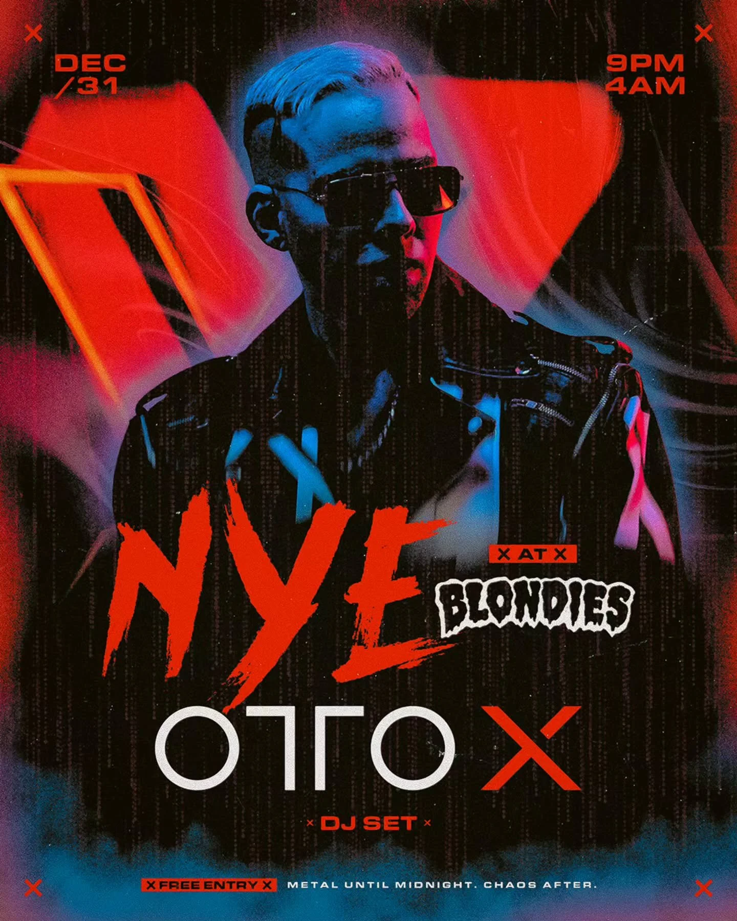 ❌️ 𝐍𝐘𝐄 ❌️
𝐃𝐉 𝐒𝐄𝐓
@blondieslondon
𝟗 𝐏𝐌 - 𝟒 𝐀𝐌
𝐅𝐑𝐄𝐄 𝐄𝐍𝐓𝐑𝐘