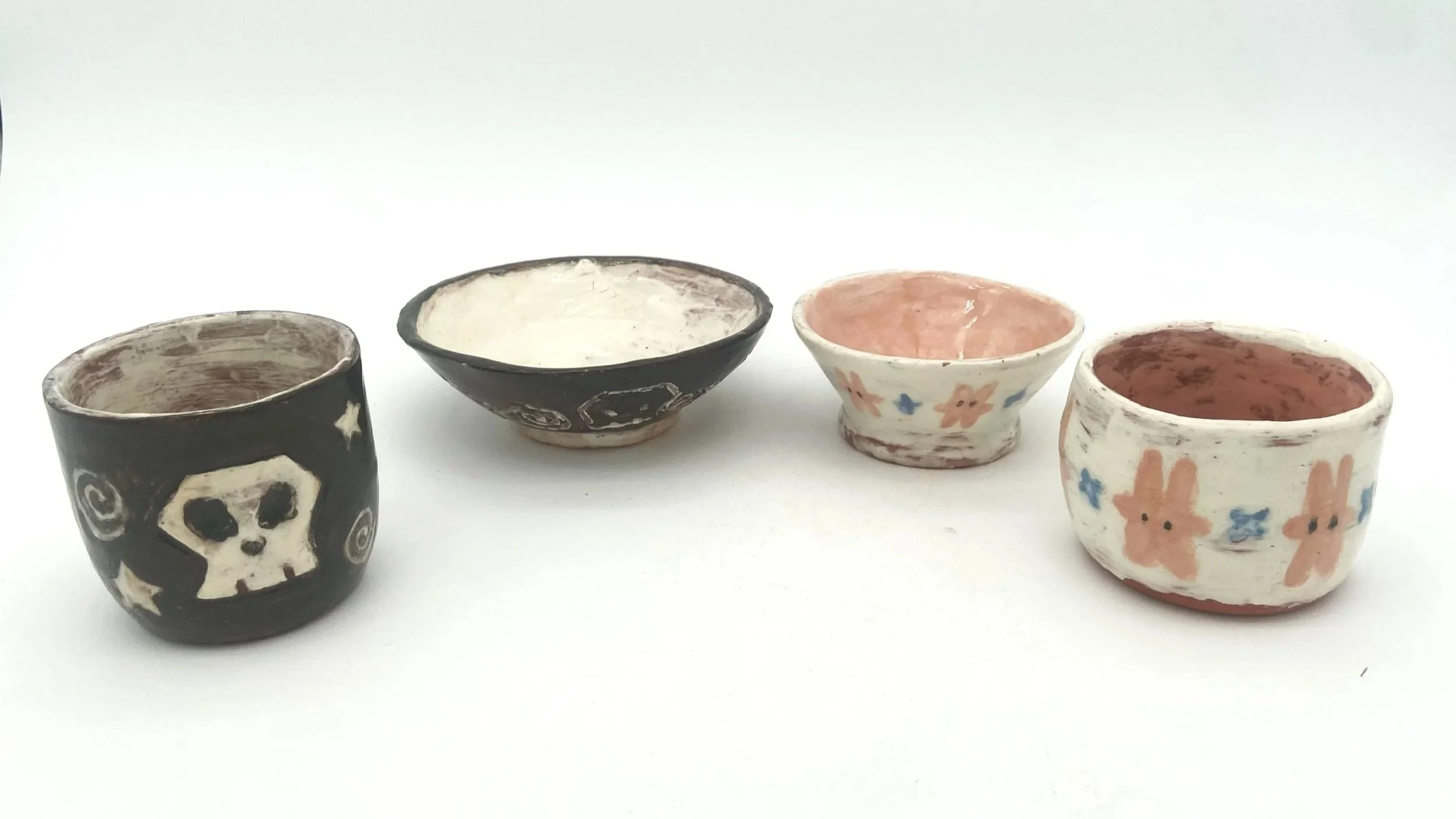 A series of vessels that represent two opposite ends of the playfulness [spectrum[