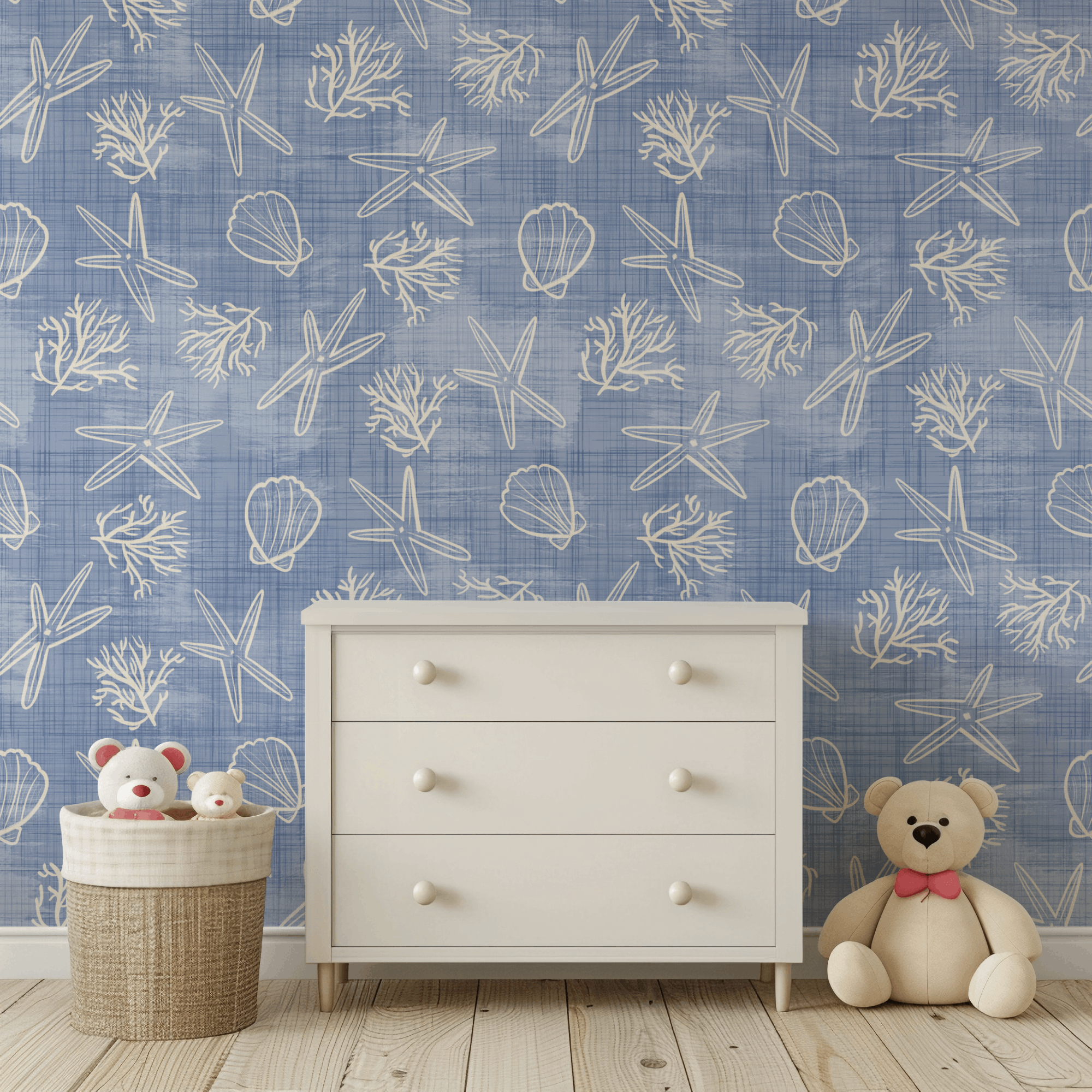 Design a Calm Nursery with the “Cozy Coastal” Collection