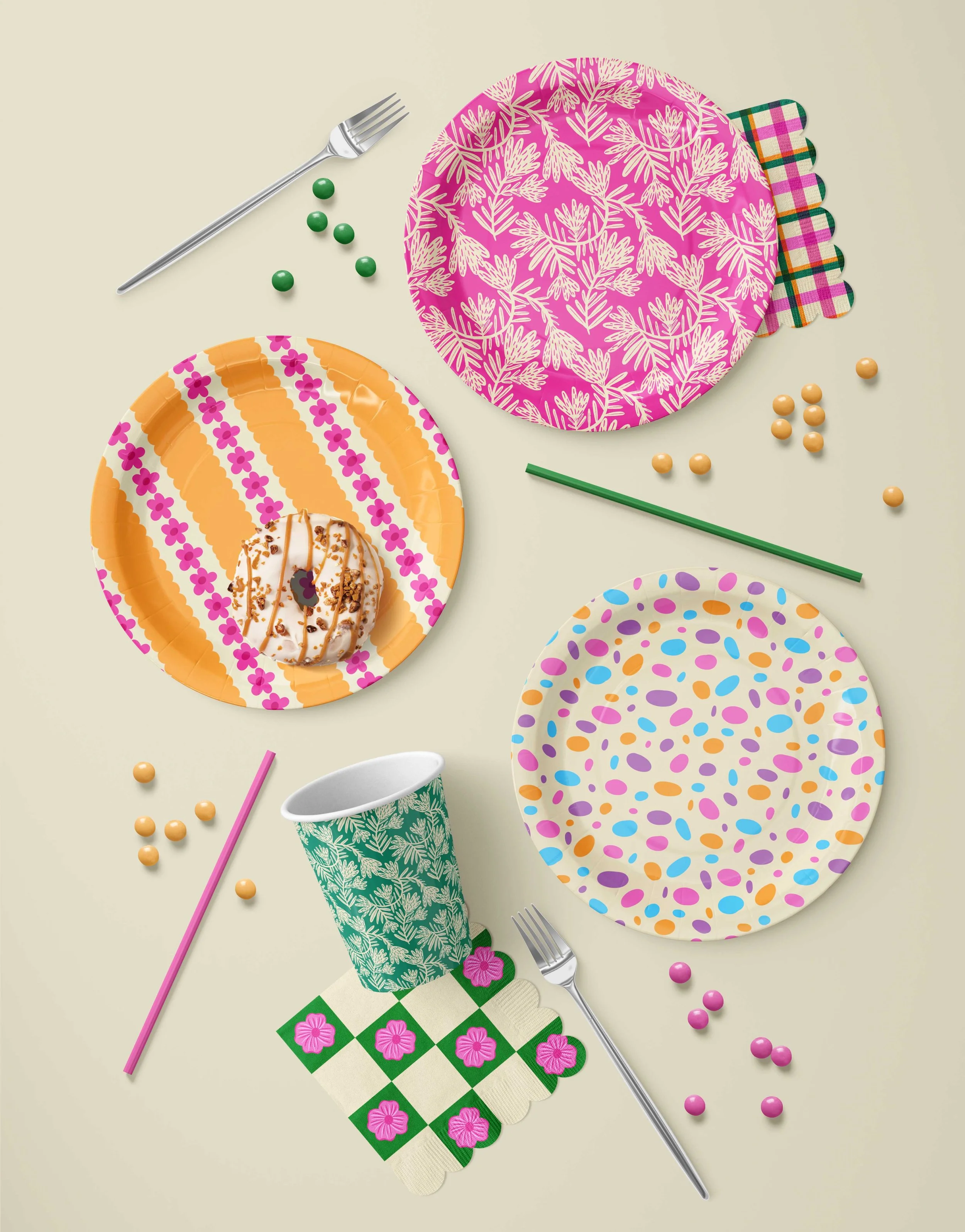 Disposable Paper Plates Cup and Napkin Mockup by Creatsy®.jpg