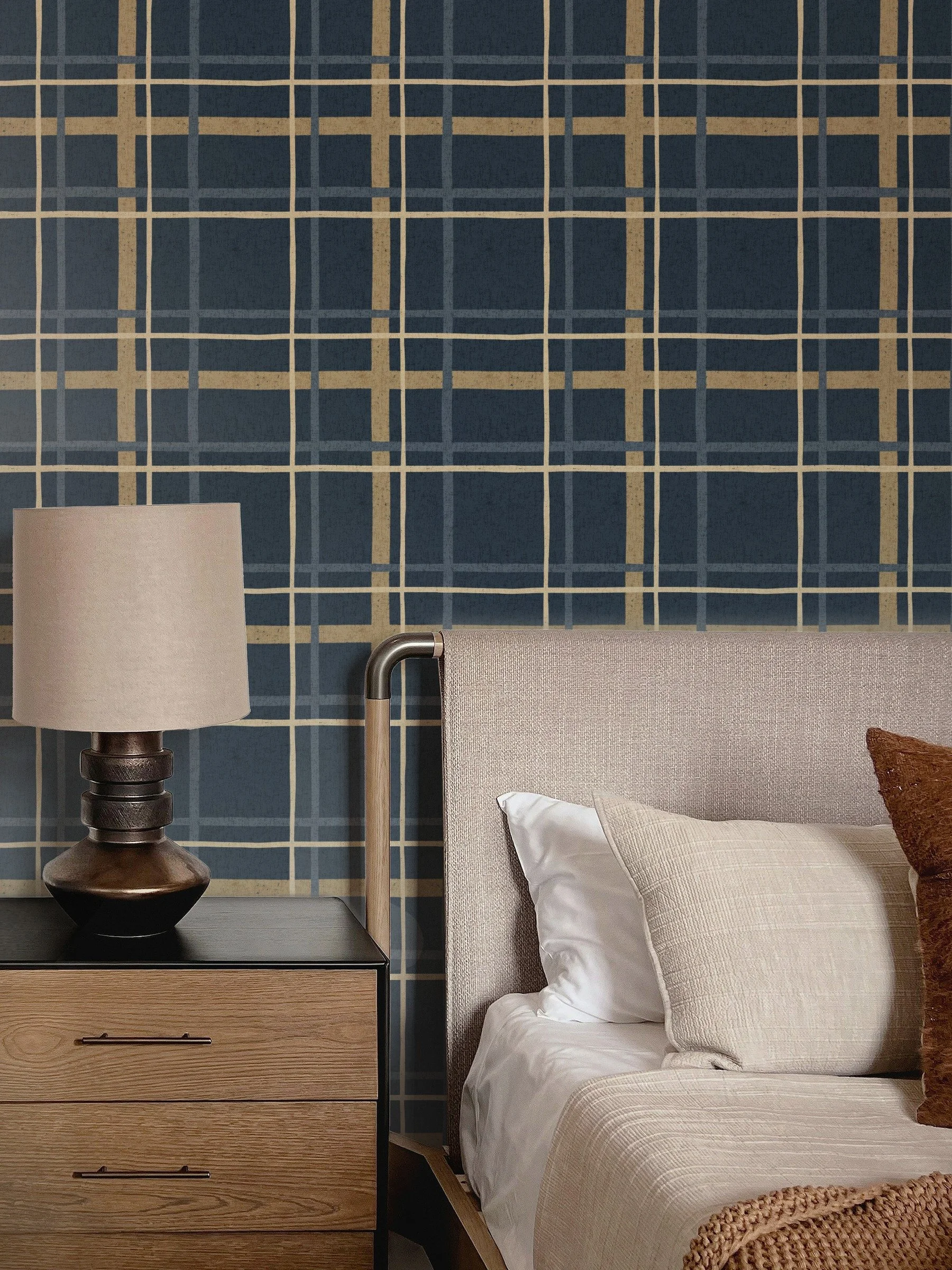 wonky-navy-plaid-medium-bedroom-with-linen-bedhead.jpg