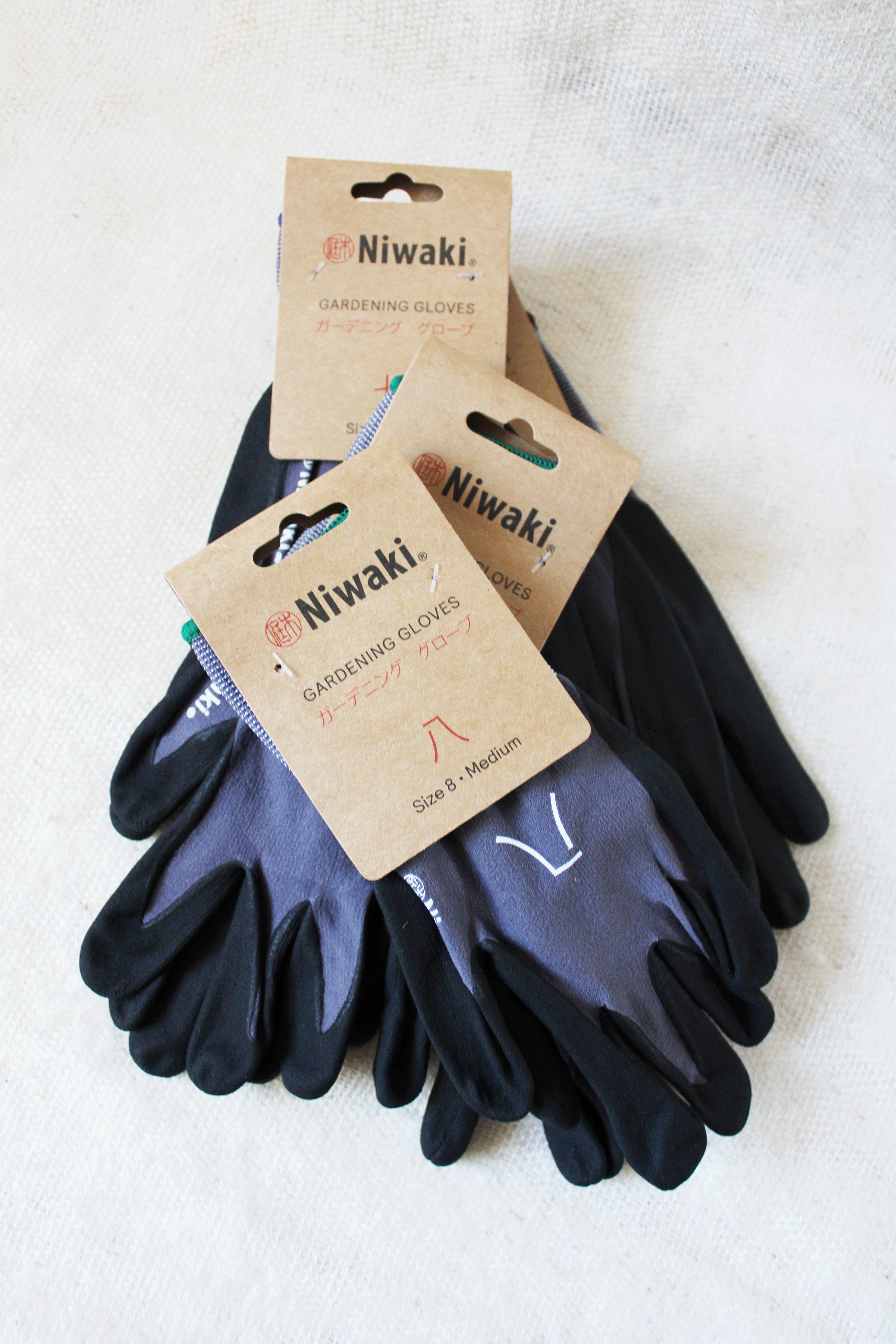 Niwaki Gardening Gloves (small, medium and large)