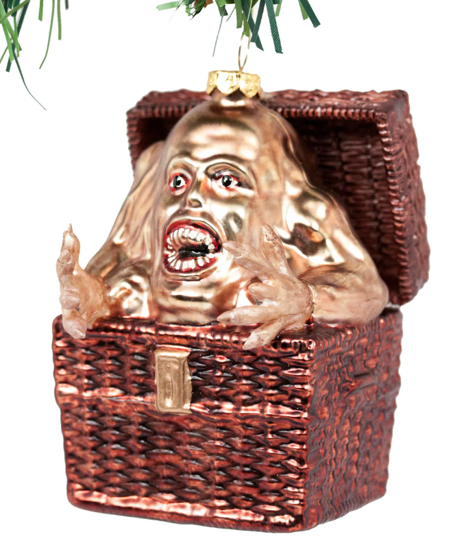 Basket Case Glass Ornament