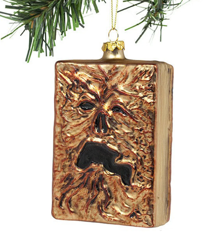 Evil Dead 2 Necronomicon Glass Ornament