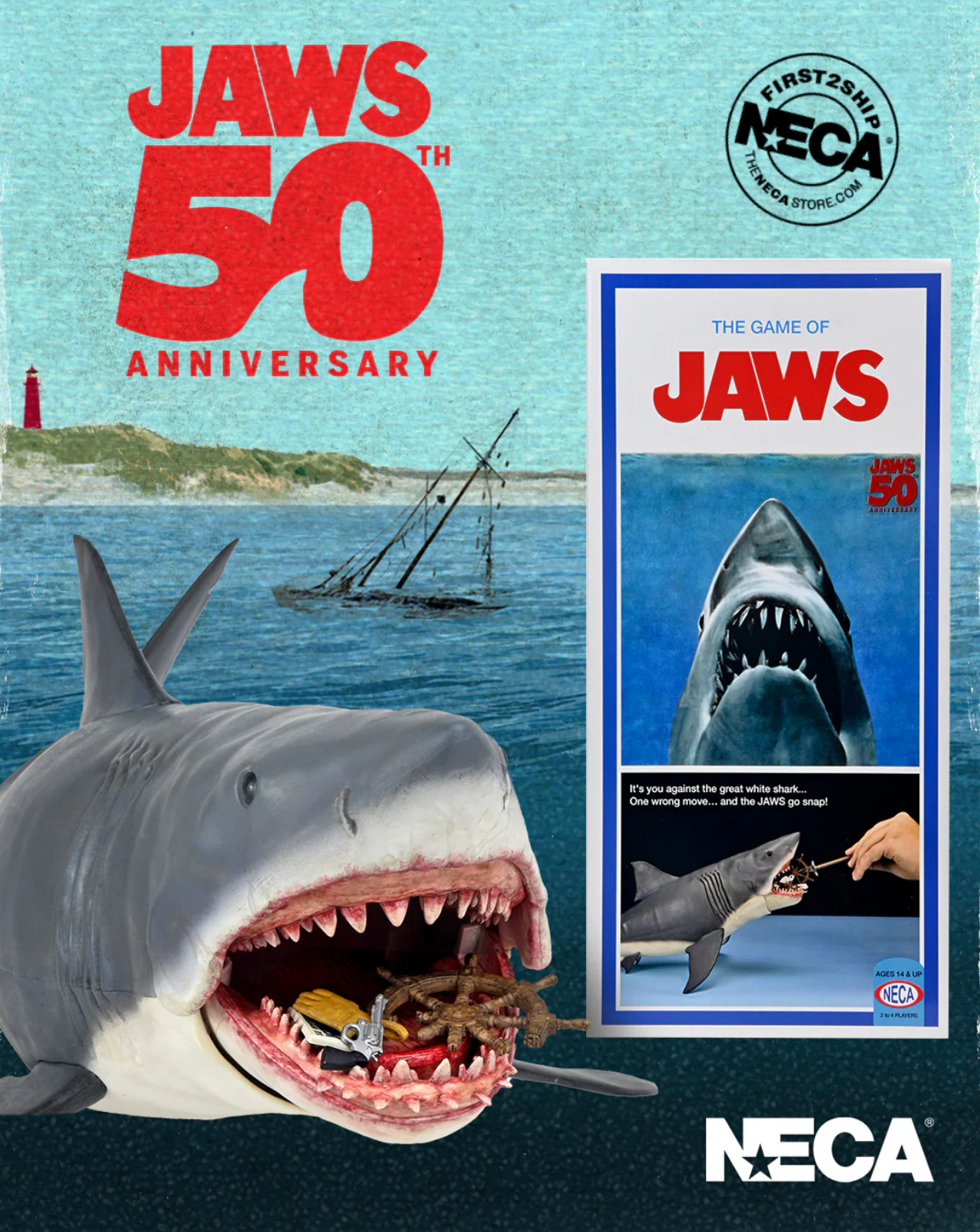 Jaws - "The Game of Jaws” 50th Anniversary Edition