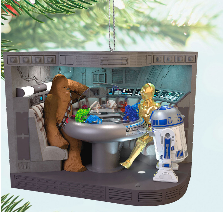 Hallmark "Let the Wookiee Win" Ornament