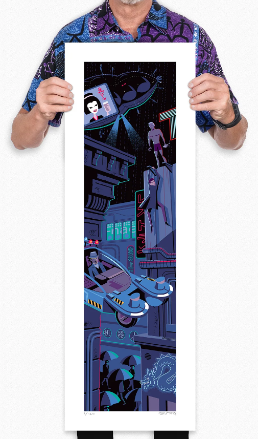 Shag "Tears in the Rain" Fine Art Print | Ridley Scott's "Blade Runner"