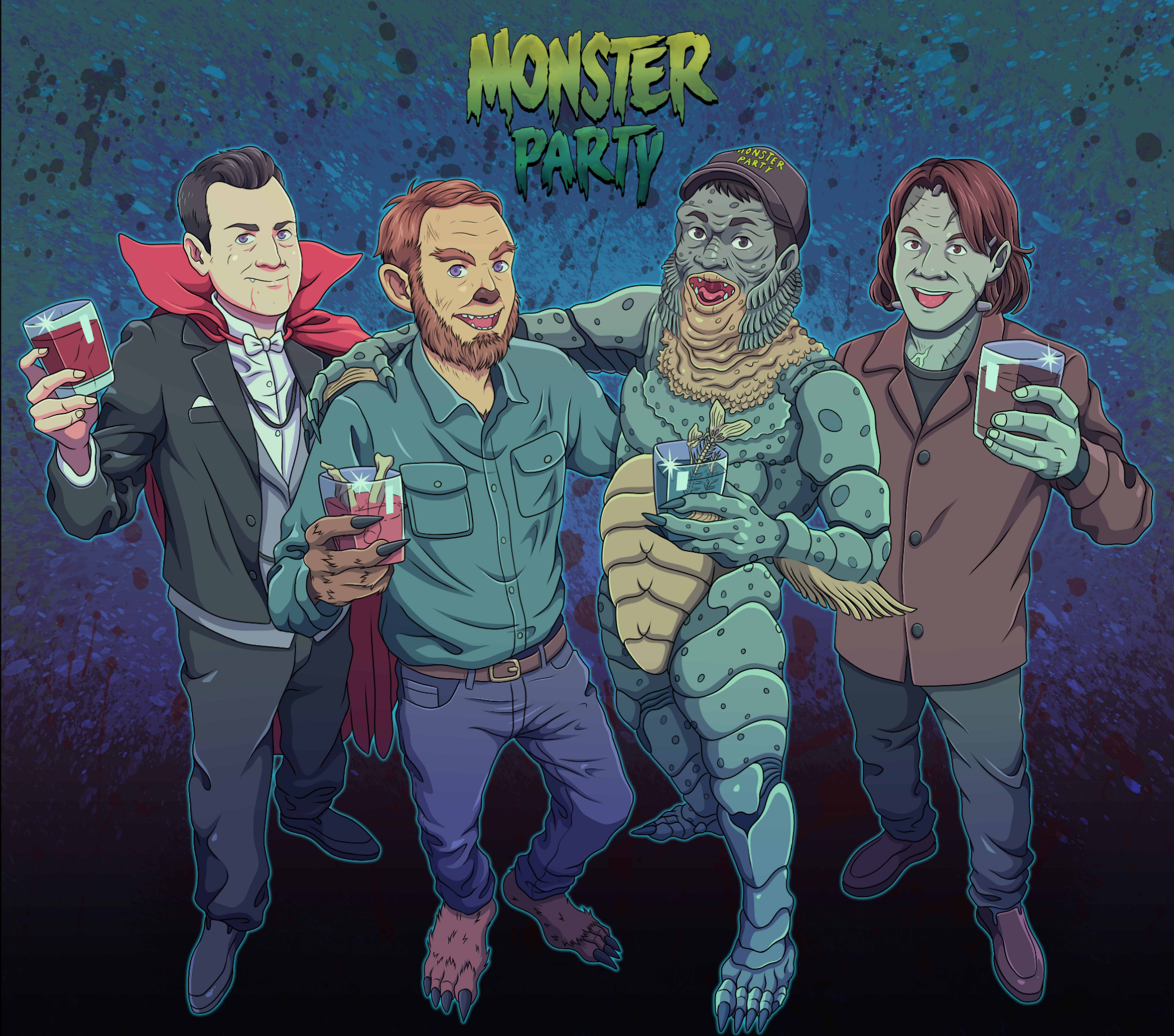 Monster Party Universal Classic Monsters
