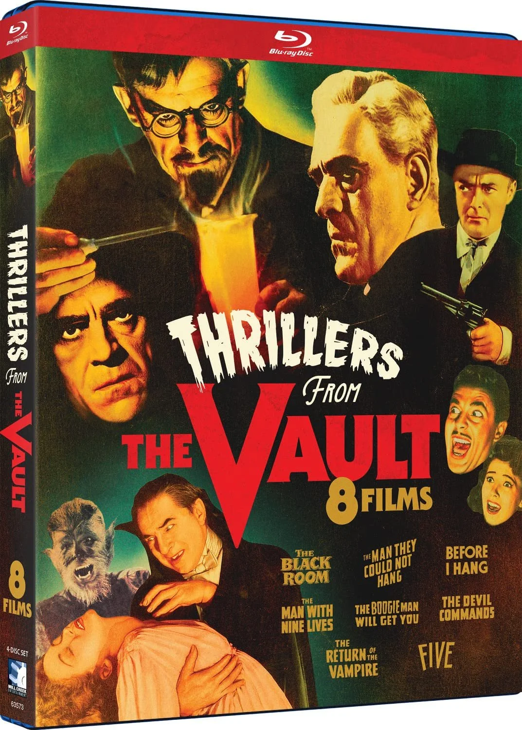 Thrillers from the Vault - 8 Classic Horror Films. Monster Party does the commentary for The Boogie Man Will Get You!