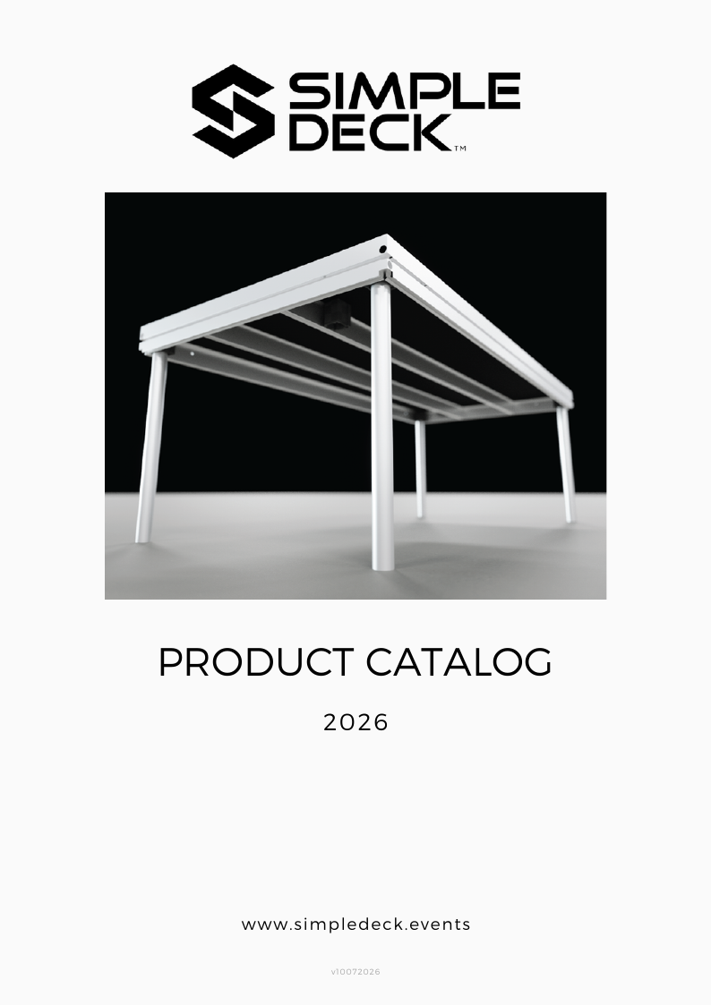 SIMPLE DECK Product Catalog 2026 cover