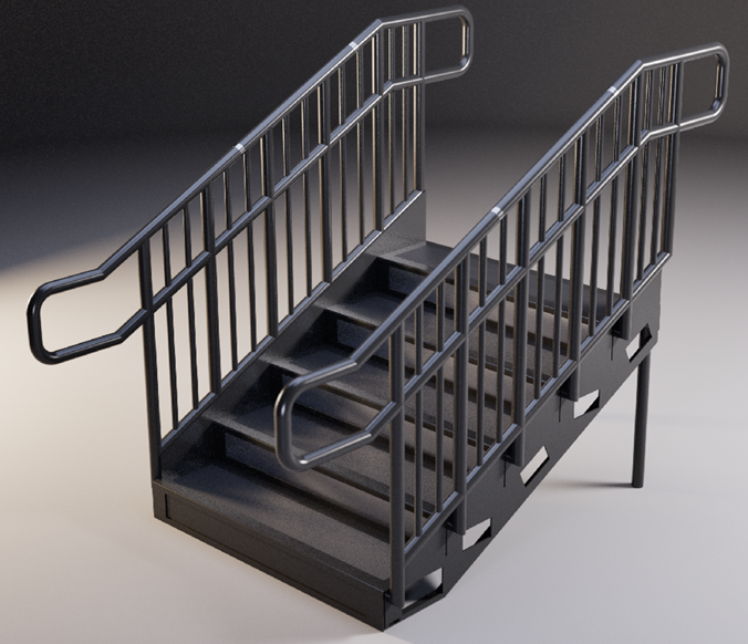 Stair Unit - Simple Deck - 6in rise 12in run - 5 stepper black.PNG