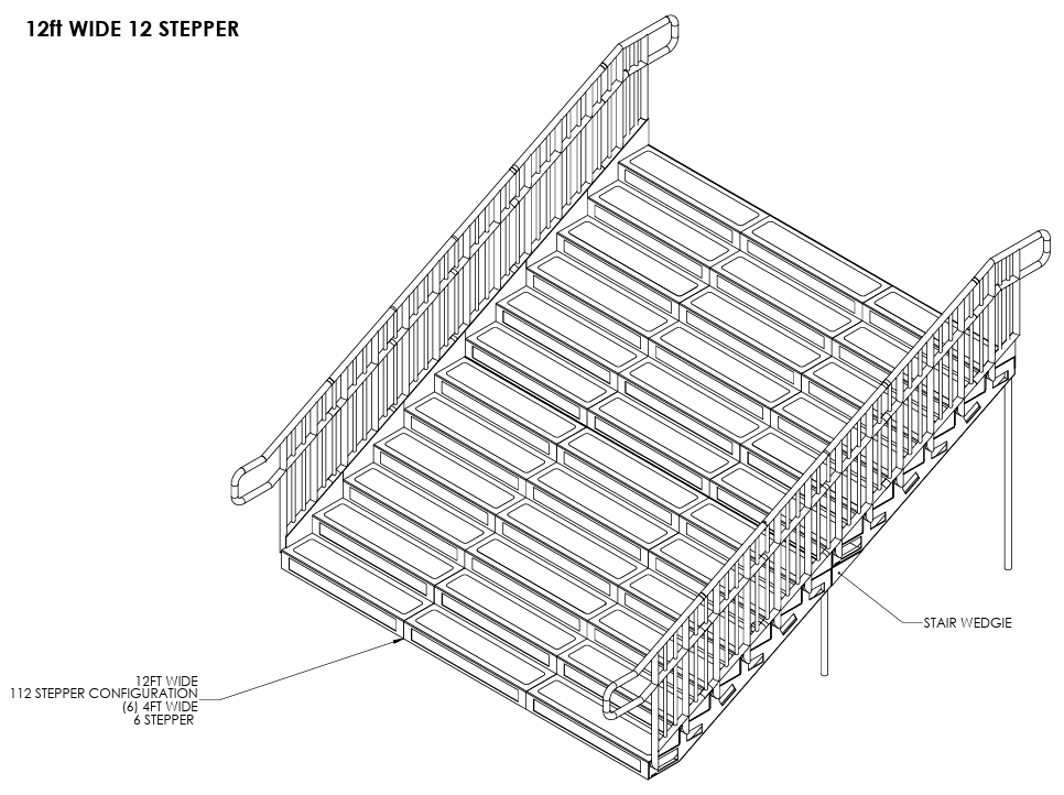 Stair Unit - Simple Deck - 6in rise 12in run - 6 steppers 12ft wide.PNG