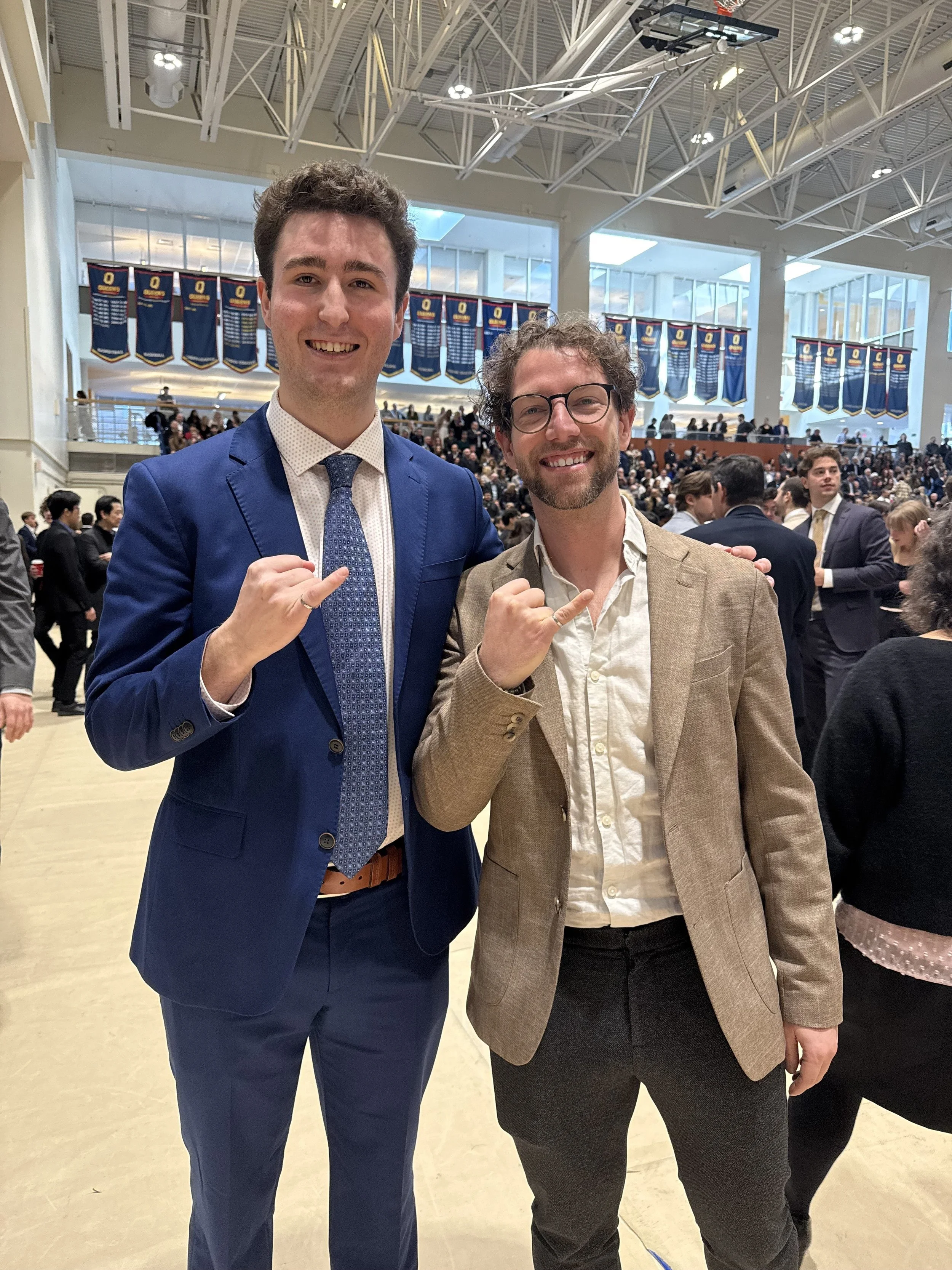 Spencer Receives his Iron Ring