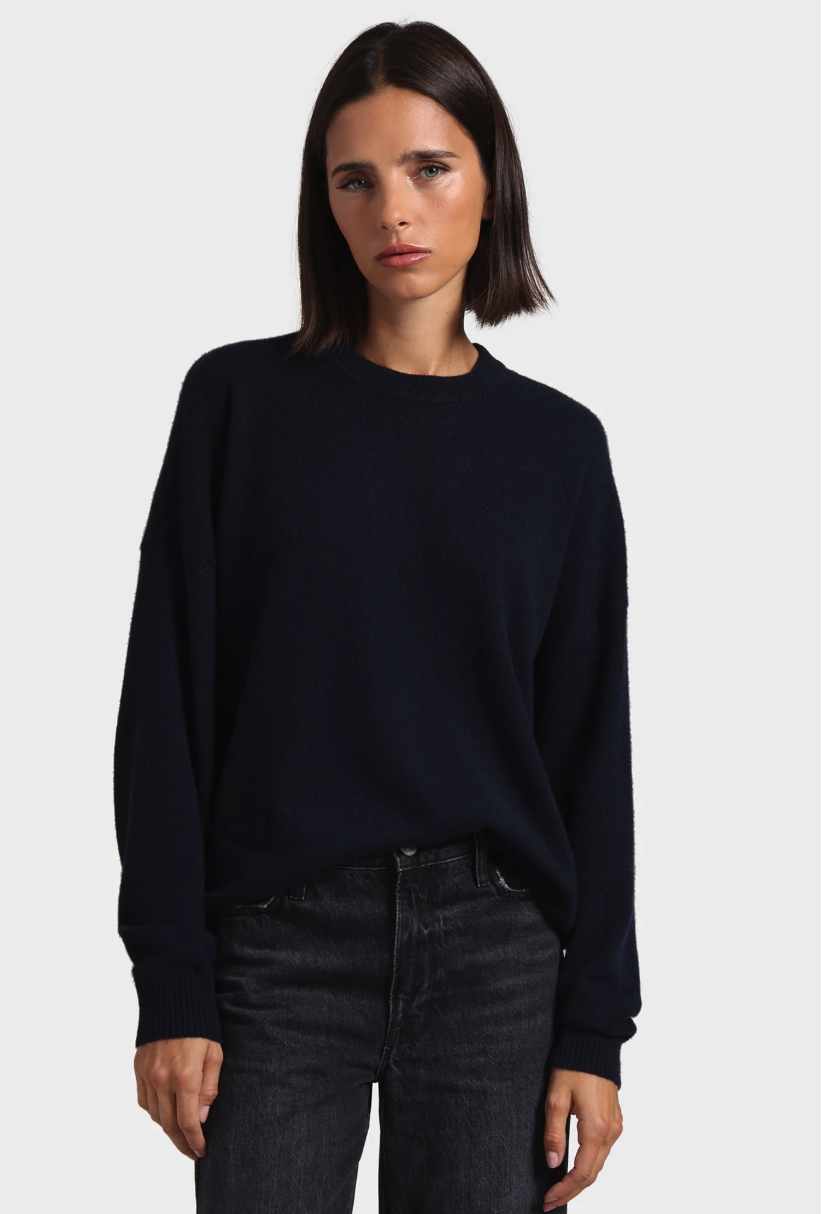 Cashmere Oversized Crew