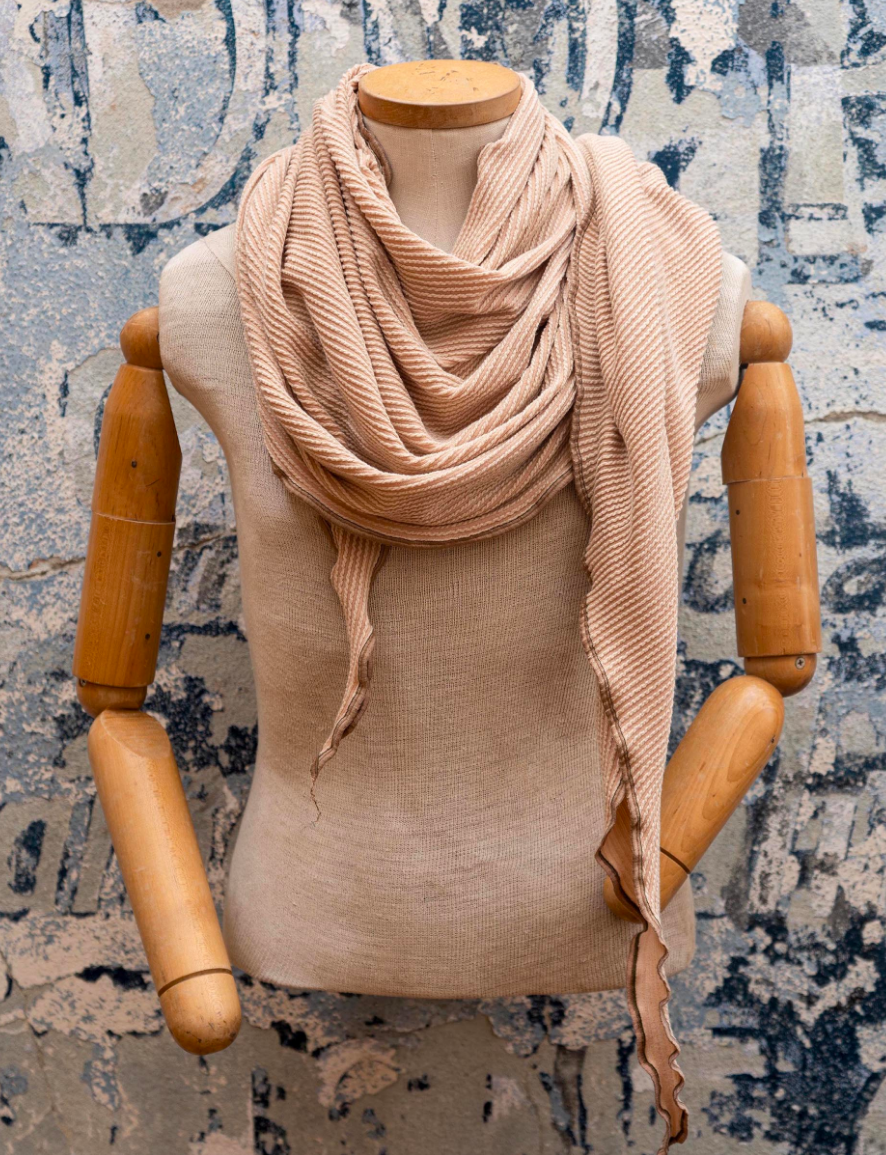 Late Sunday Afternoon - Nude DNA Scarf