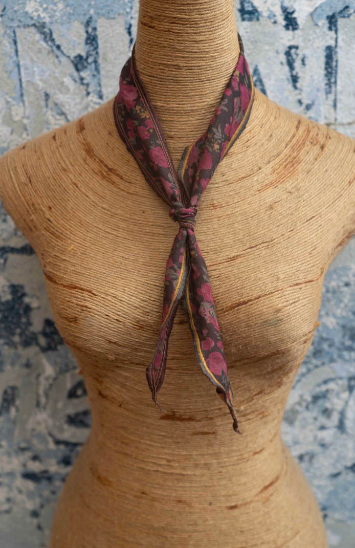 Late Sunday Afternoon - Desert Floral Neck Scarf