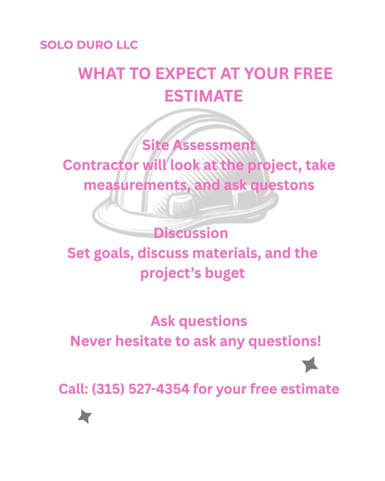 Give us a call today! We&rsquo;re here to answer any questions!  #construction #uticaNY #smallbusiness