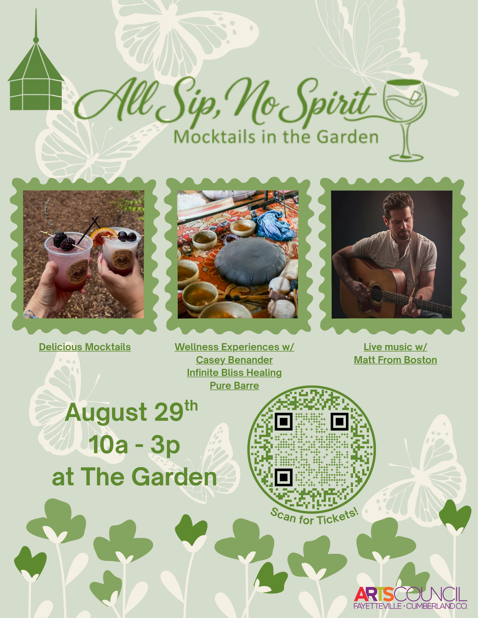 Vendors, Sound Bath, Music, Cape Fear Botanical Gardens Arts Council Fayetteville North Carolina