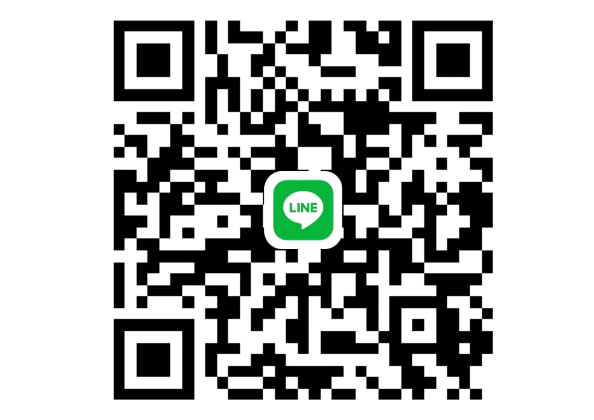 A QR code with a small green app icon in the center that has the words 'ONE' and a mobile phone symbol.