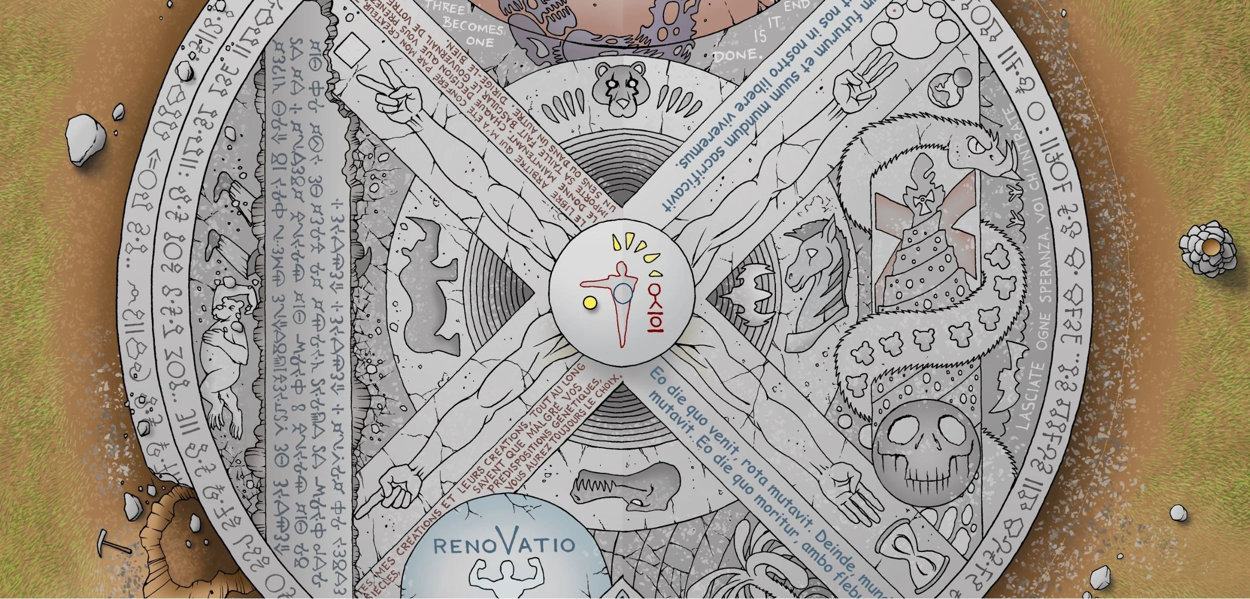 Sneak peek: “The Thunderwheel.” One of Makundo IV’s most ancient, legendary, and game-changing artifacts!