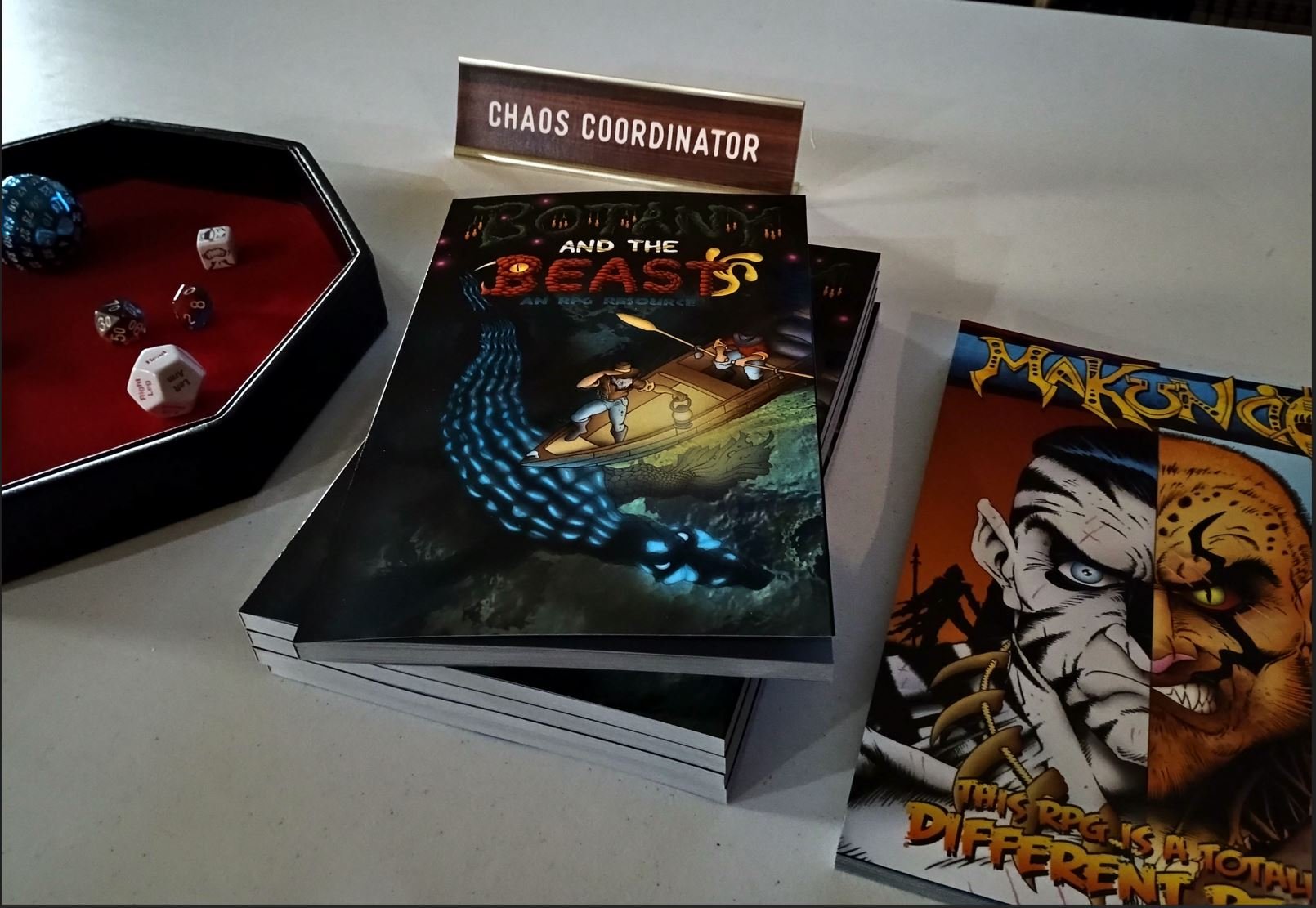 Botany & The Beast (front and back covers)