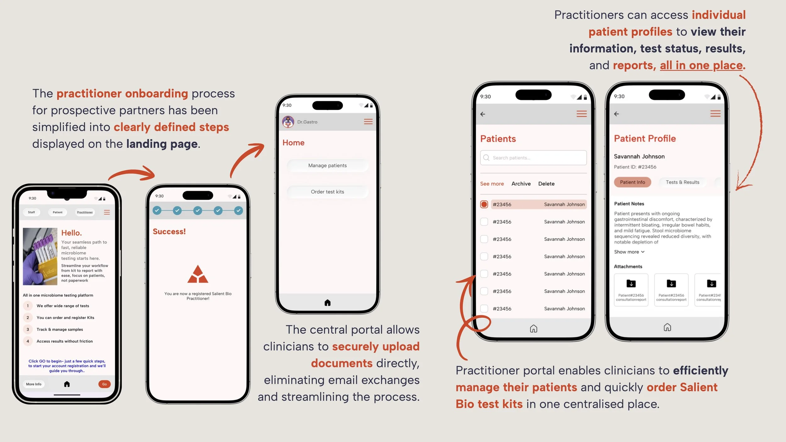 Practitioner Onboarding Hi-Fi Prototype