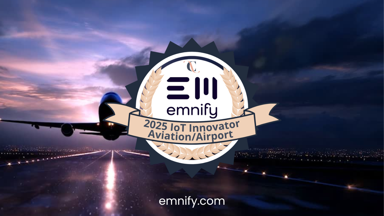 ​emnify Wins 2025 IoT Innovator Award for Aviation Connectivity Excellence