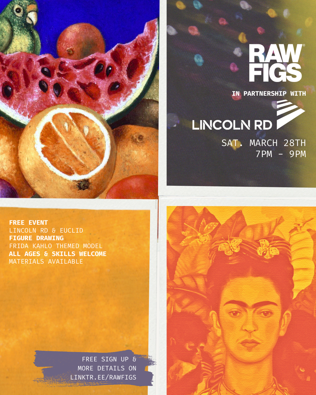 Raw Figs Pop Up - The Muse in Museum!