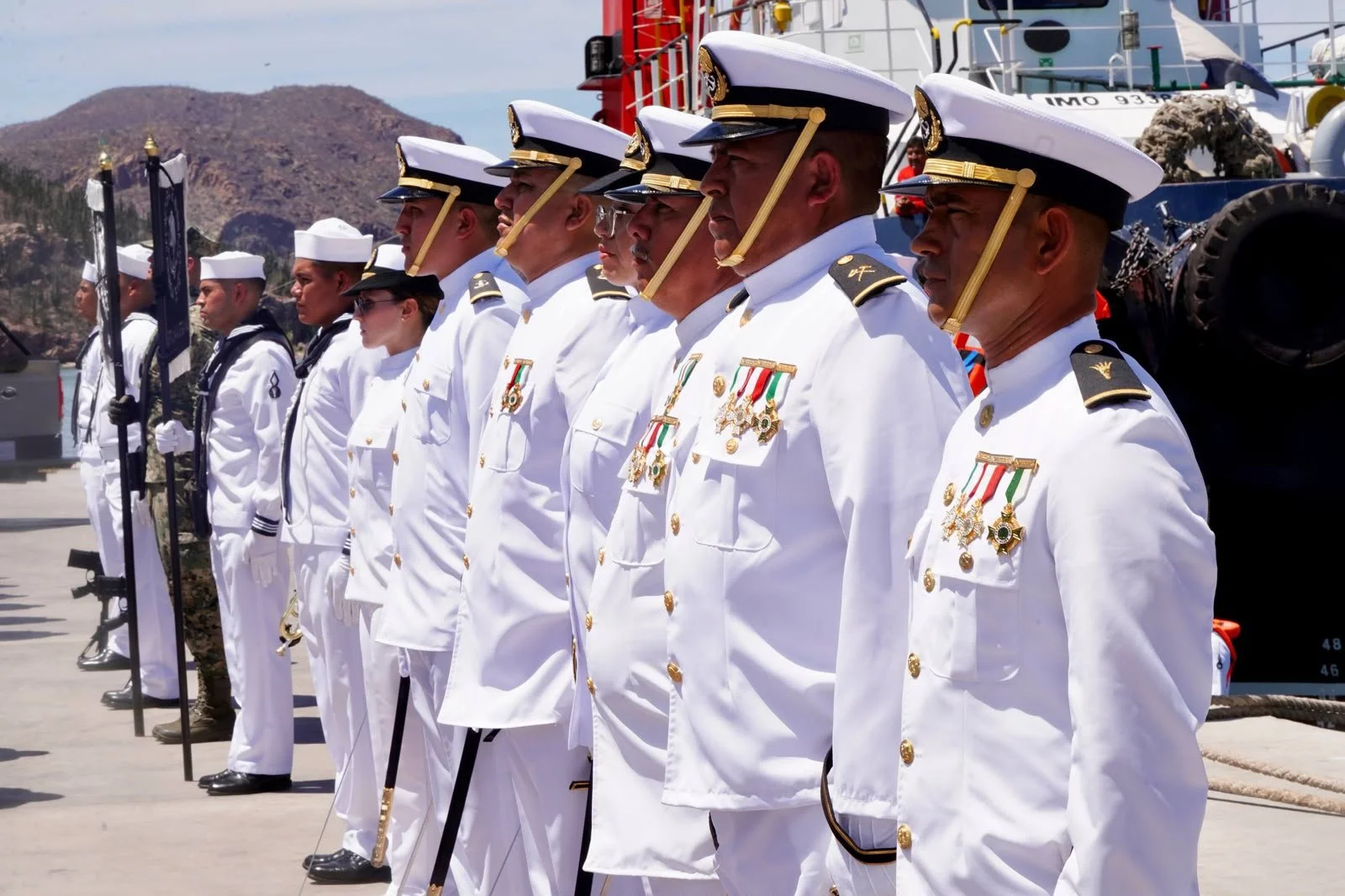 Gobernador Durazo conmemora el 84 aniversario del Día de la Marina Nacional