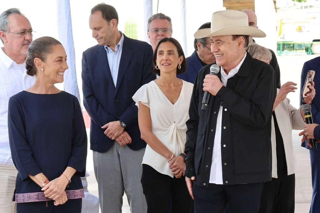 Sheinbaum y Durazo anuncian inversión histórica de 130 mil MDP para expansión del Puerto de Guaymas