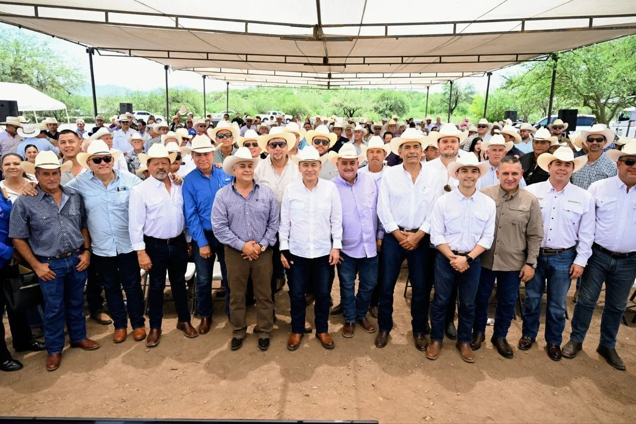 Con apoyo de presidenta Sheinbaum, Gobernador Durazo inicia construcción de Subasta ganadera