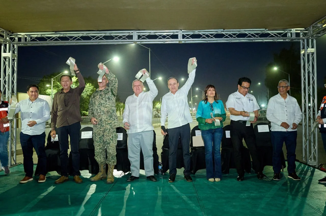 Con entrega de primer Sendero Seguro del país, Gobernador Durazo consolida mayor seguridad fronteriz