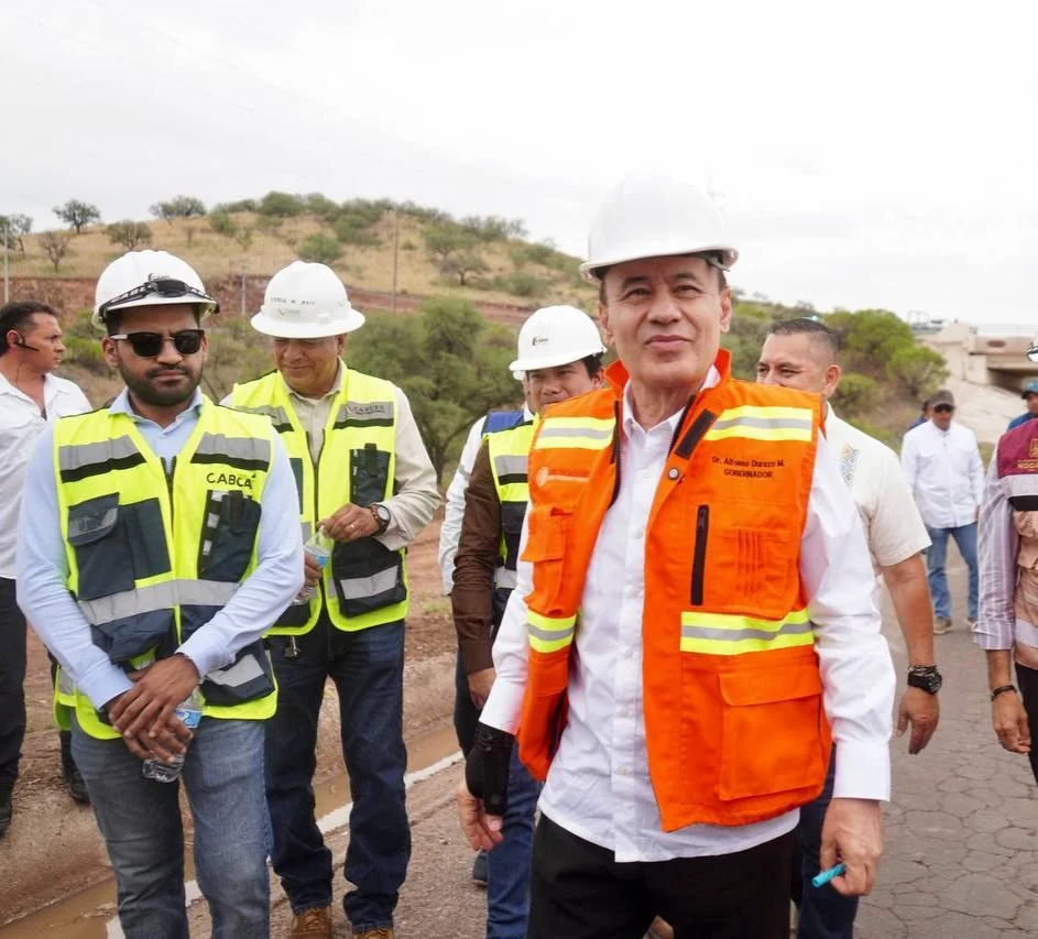 Gobernador Durazo invierte 770 millones en obras hidráulicas para la frontera
